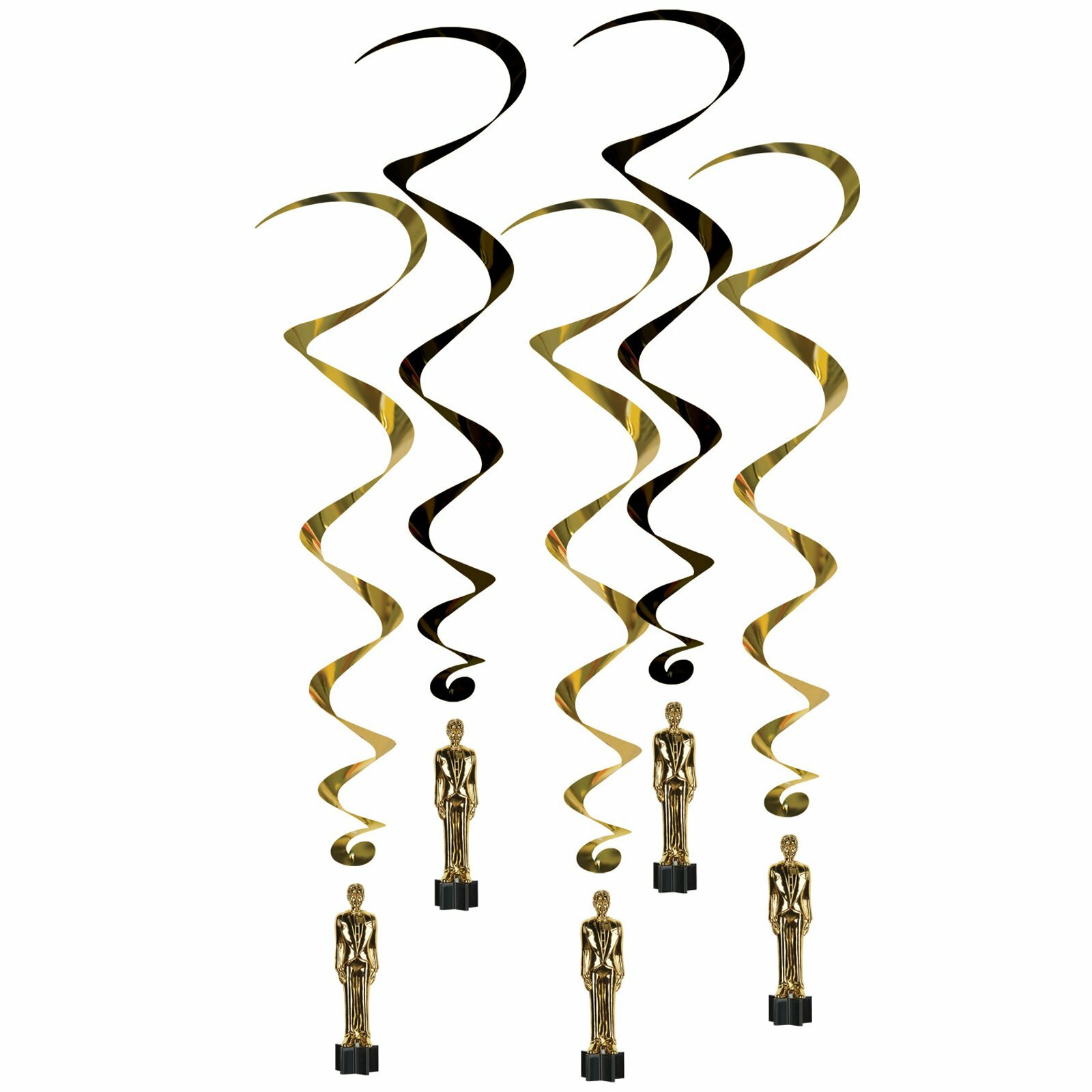 Awards Night Swirl Decorations (Pack of 5)