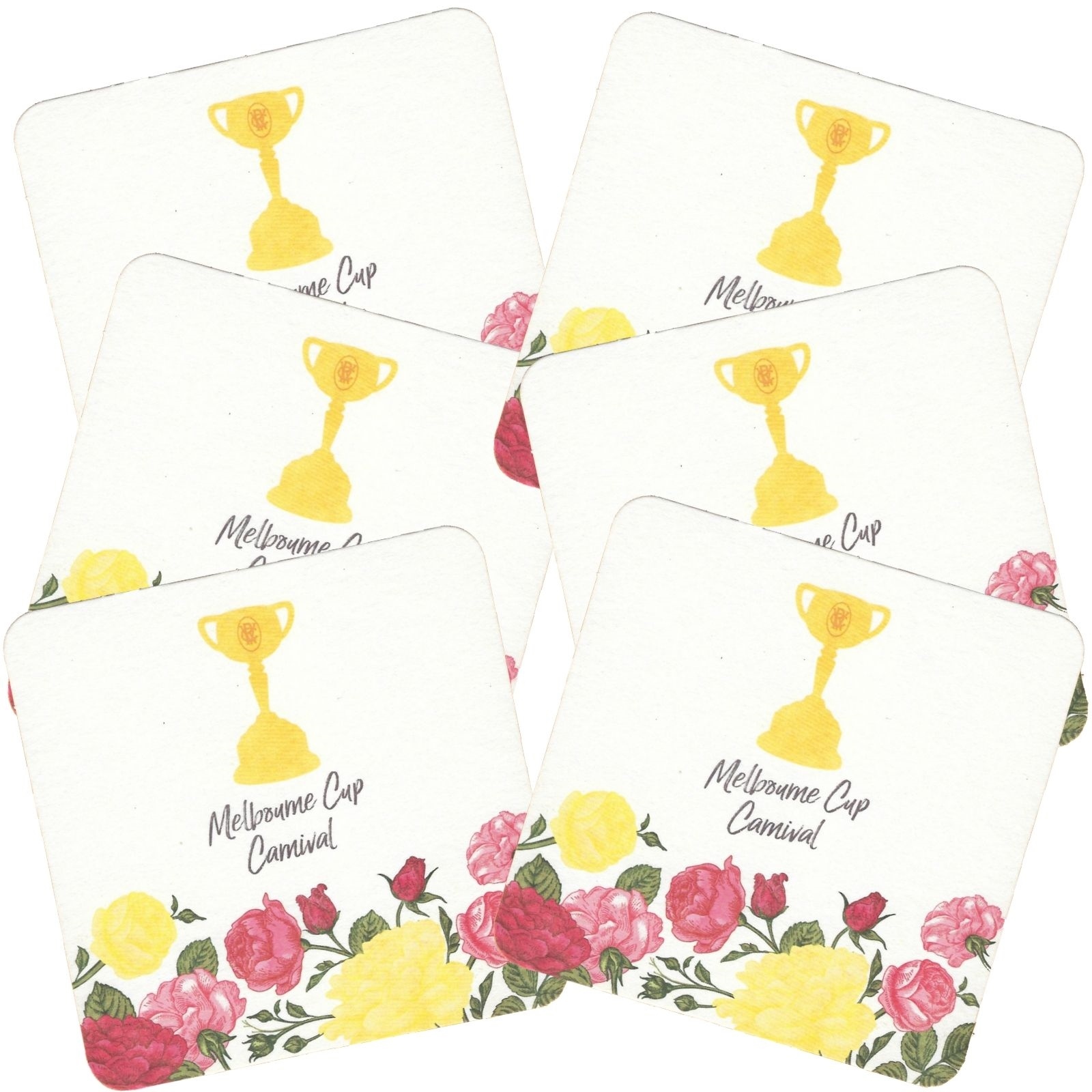 Melbourne Cup Coasters (Pack of 6)