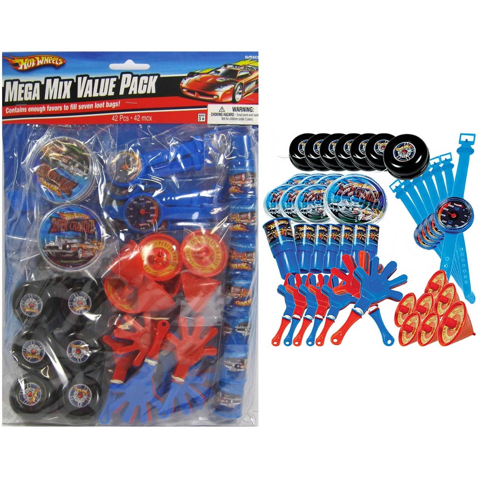 Hot Wheels Speed City Mega Value Favour Pack (42 Pieces)