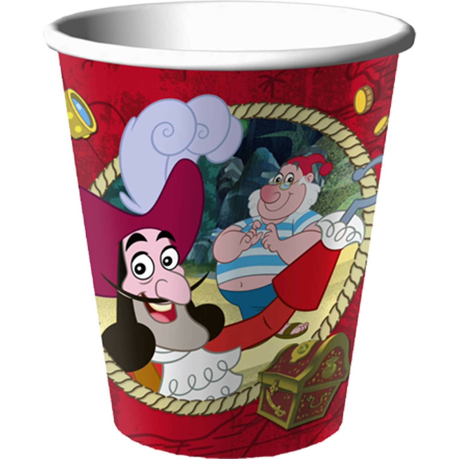 Jake and the Never Land Pirates Paper Cups (Pack of 8)