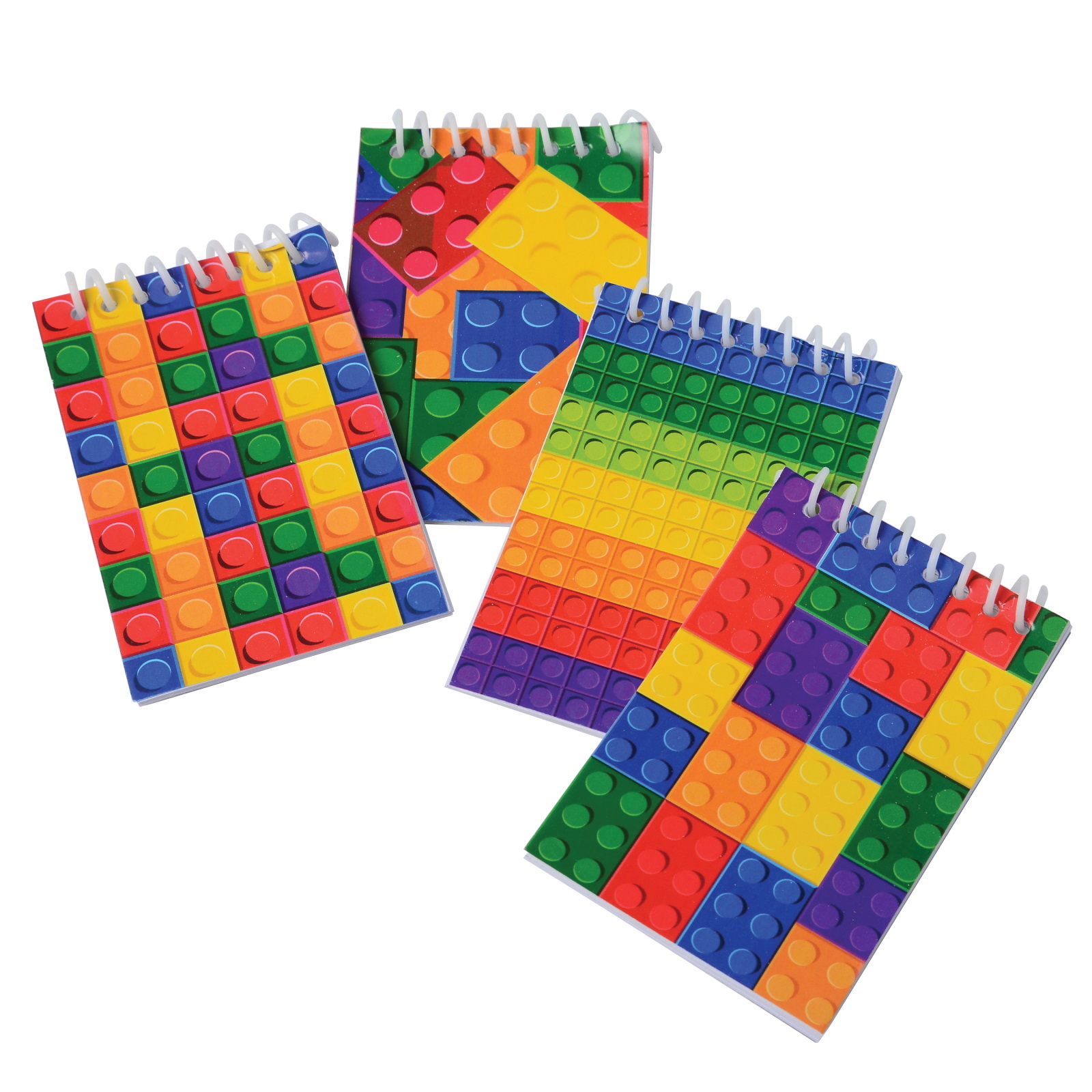 Block Mania Notepads (Pack of 8)