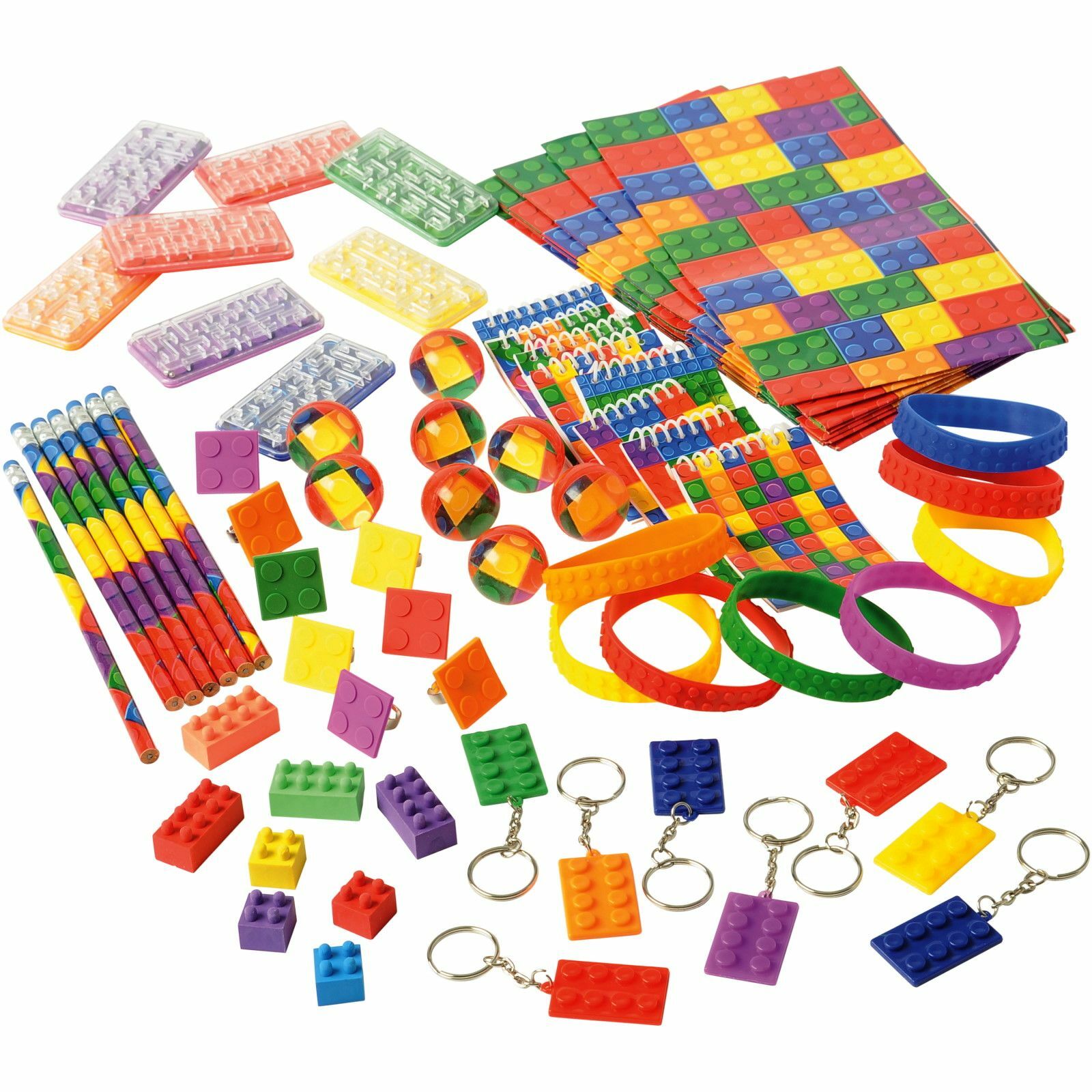 Block Mania Assorted Favour Pack (72 Pieces)
