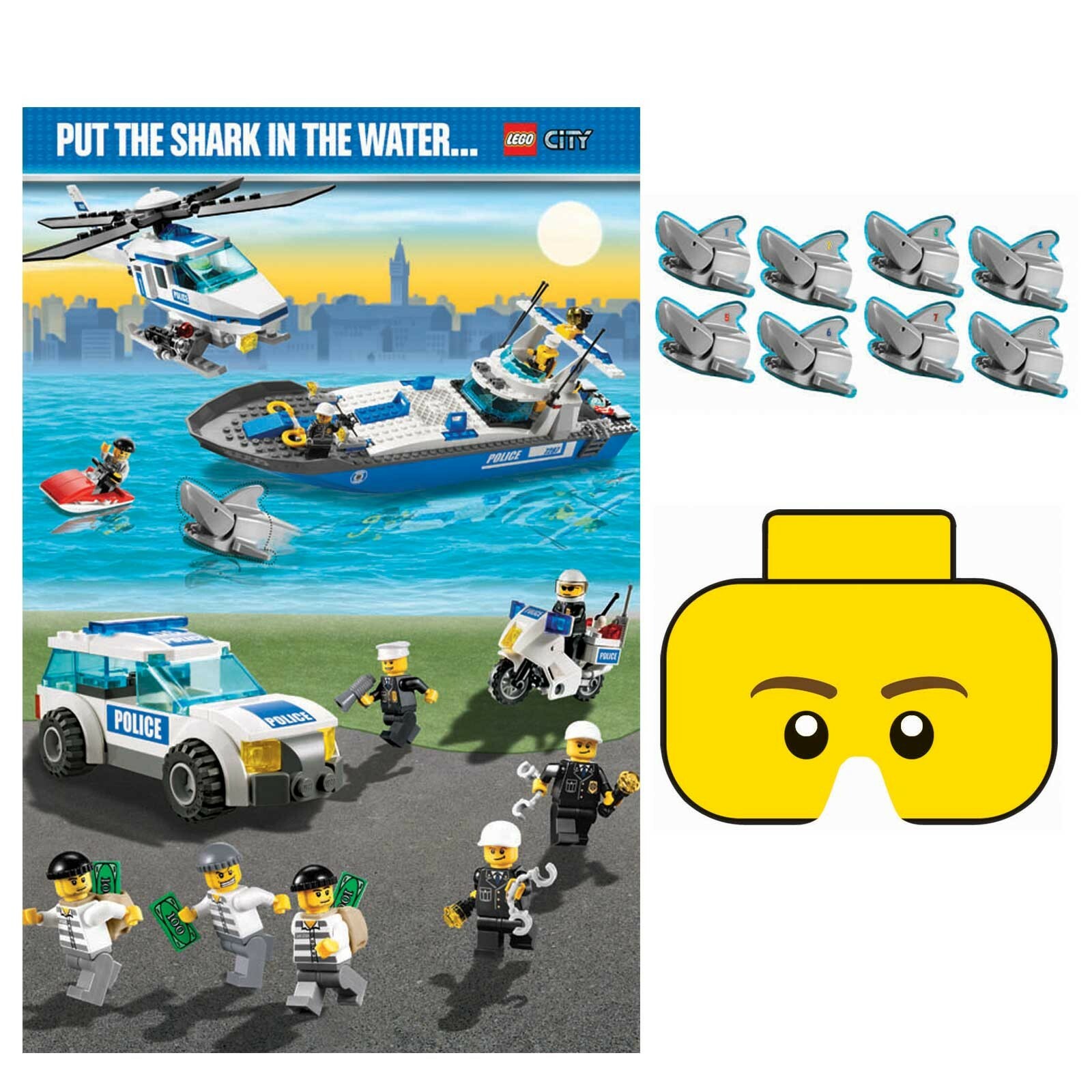 Lego City Party Game