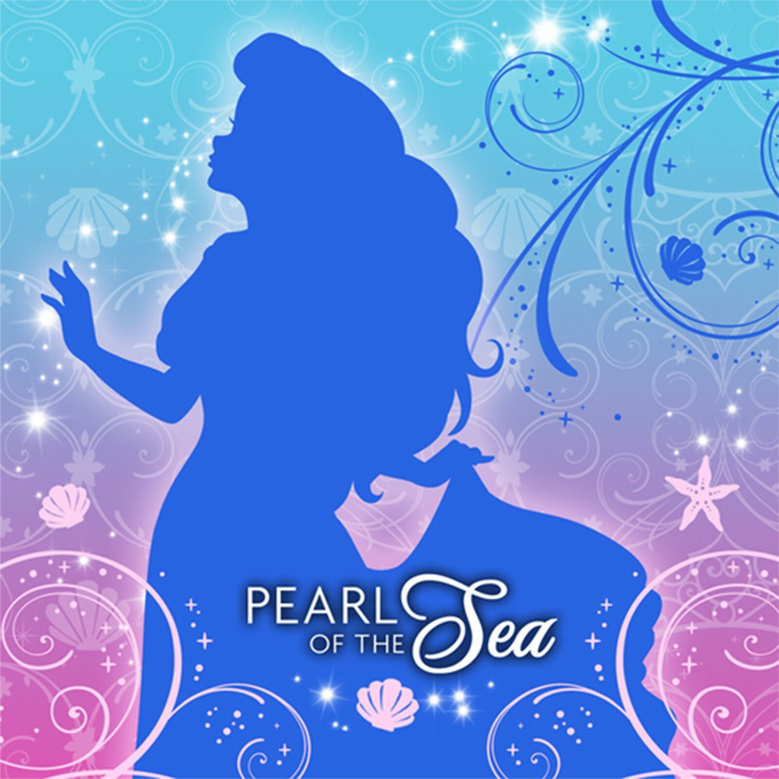 Ariel The Little Mermaid Sparkle Small Napkins / Serviettes (Pack of 16)