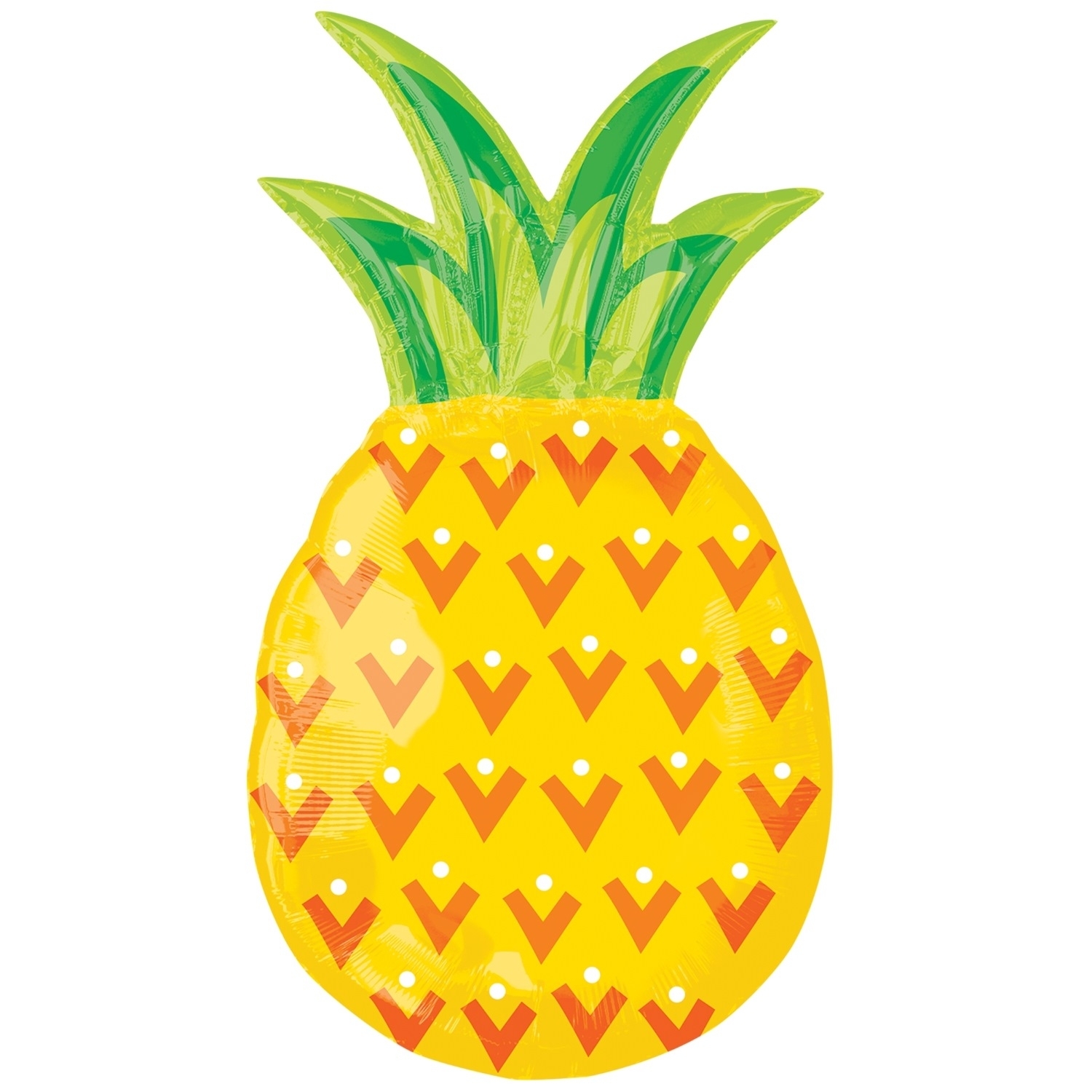 Pineapple Supershape Jumbo Helium Balloon