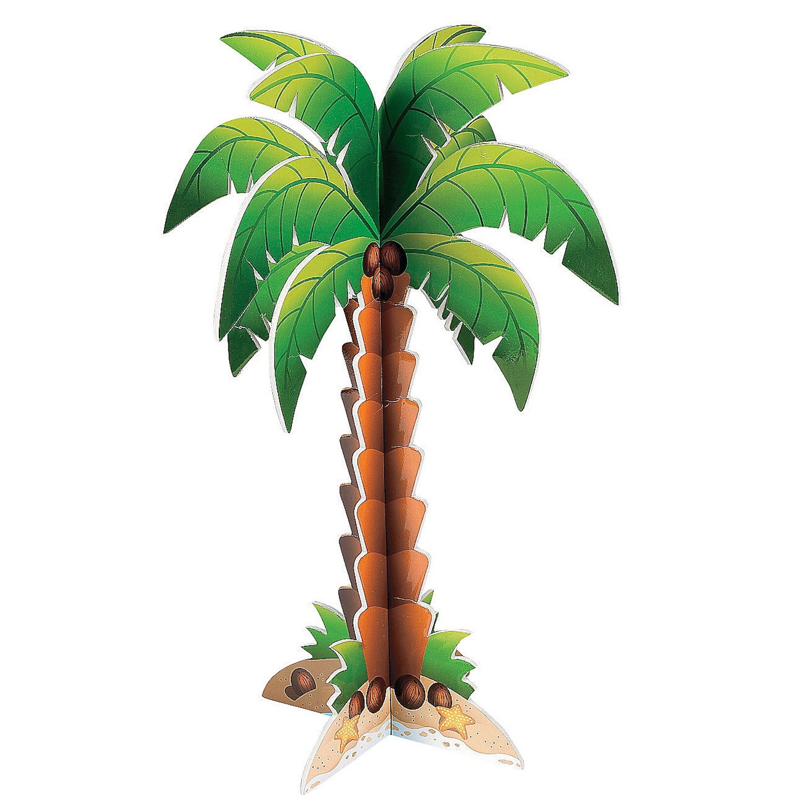 Hawaiian Luau Palm Tree Centrepiece