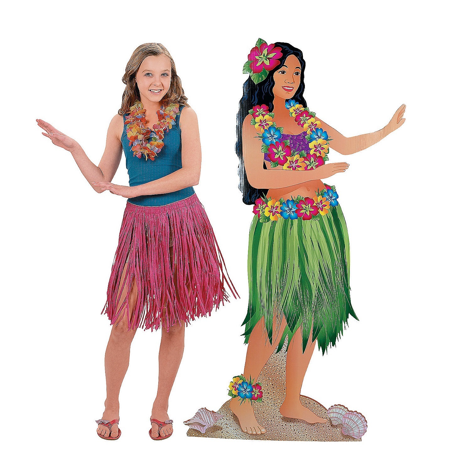 Seconds - Hula Girl Stand Up Decoration