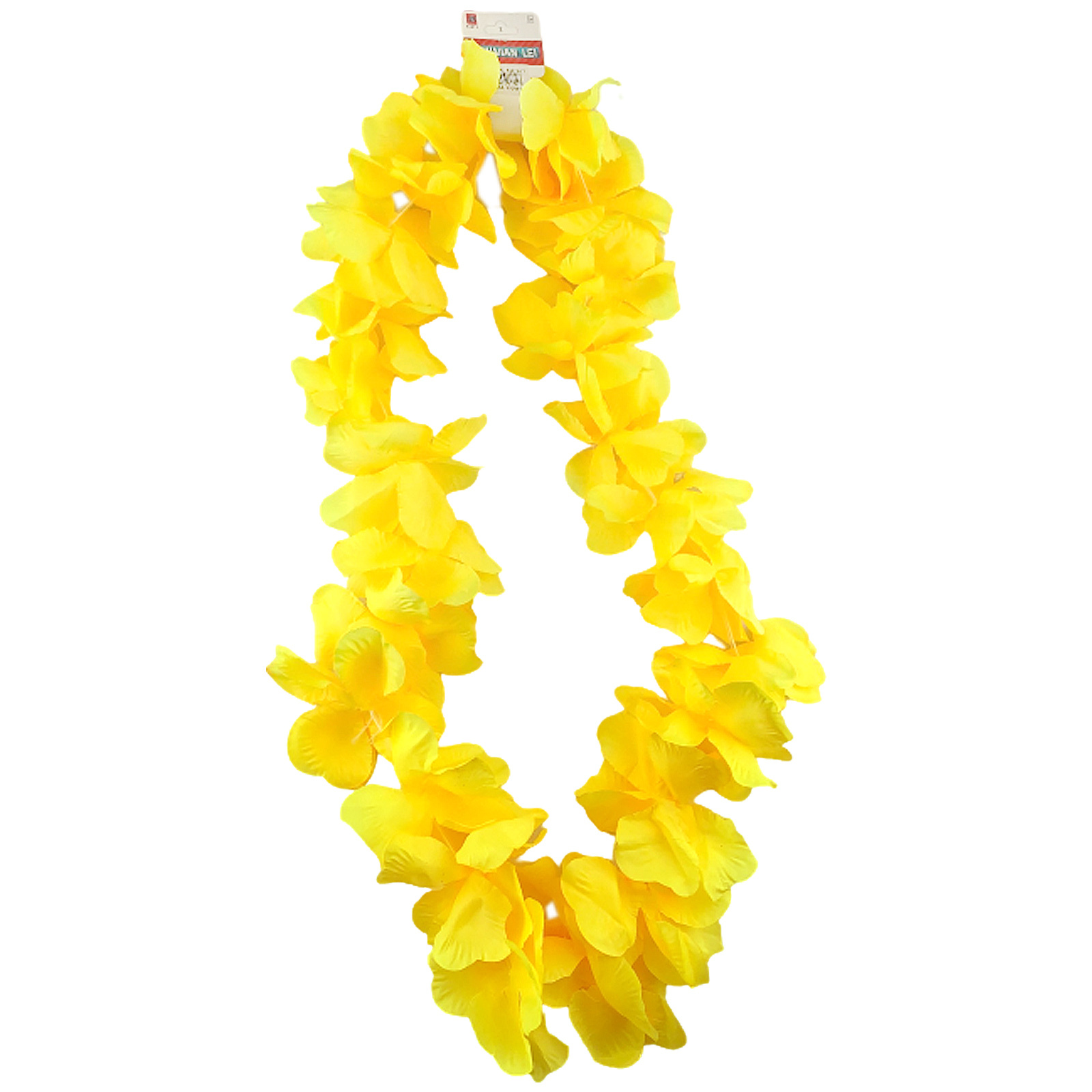 Yellow Large Petal Hawaiian Lei