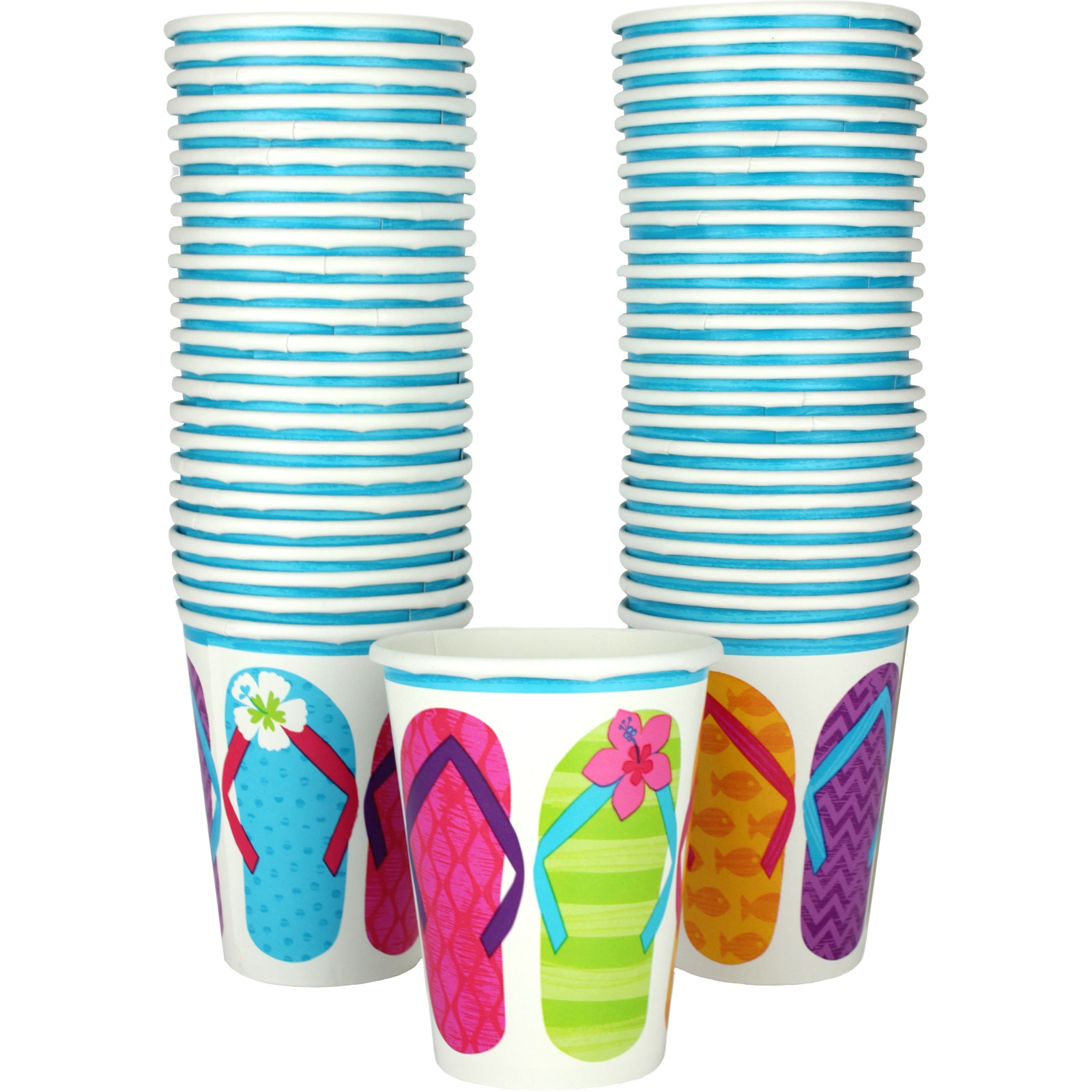The Flip Side Paper Cups (Party Pack of 50) - Discount Party Supplies