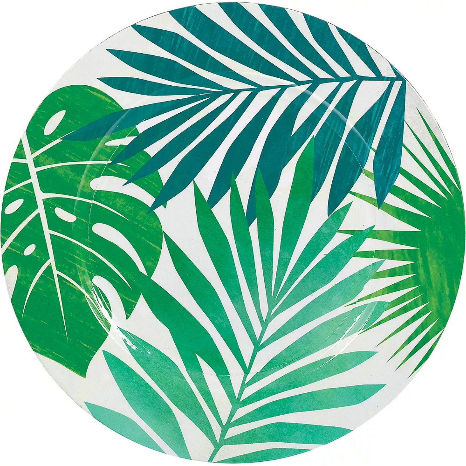 Key West Round Plastic Serving Platter 