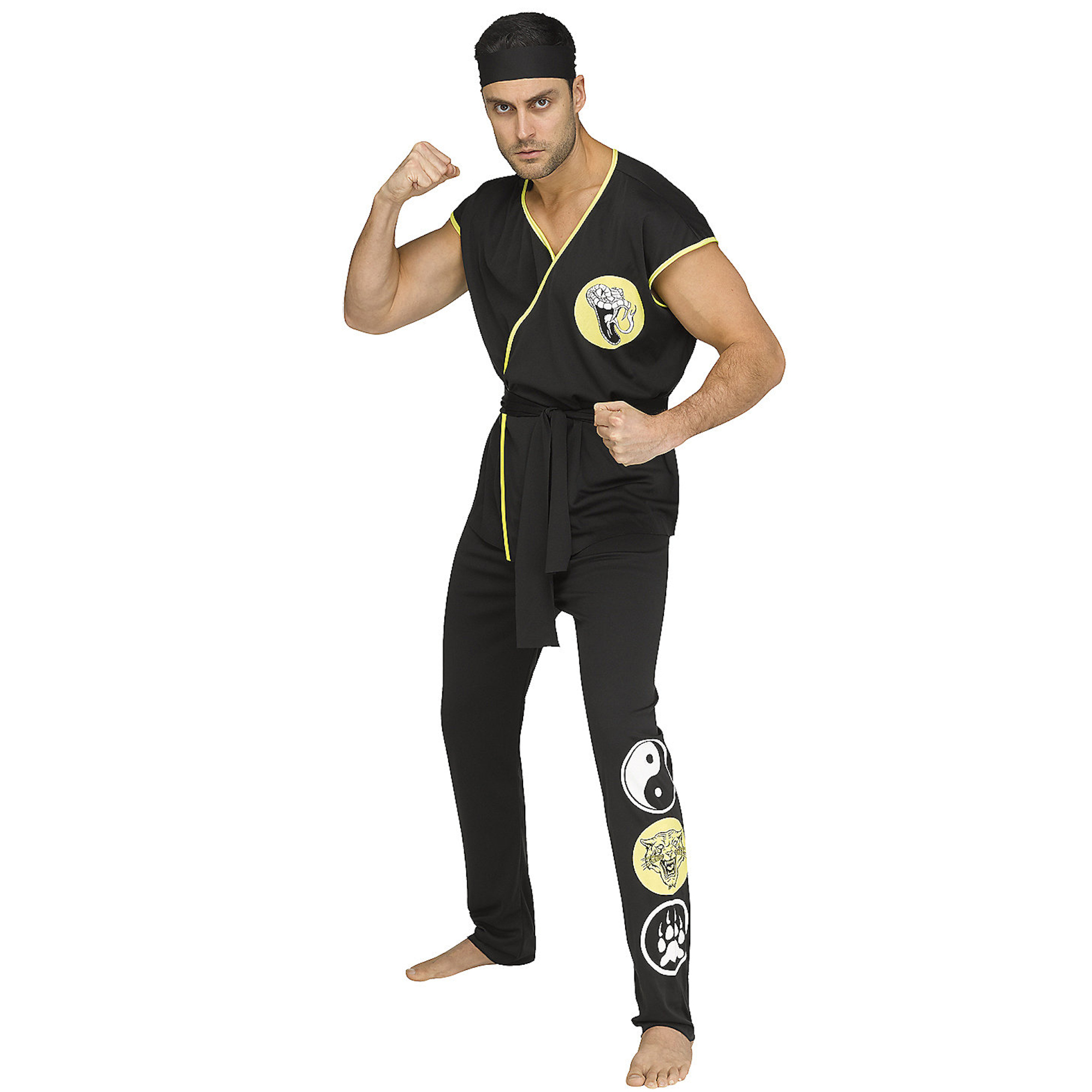 Men's Karate Gi Costume One Size