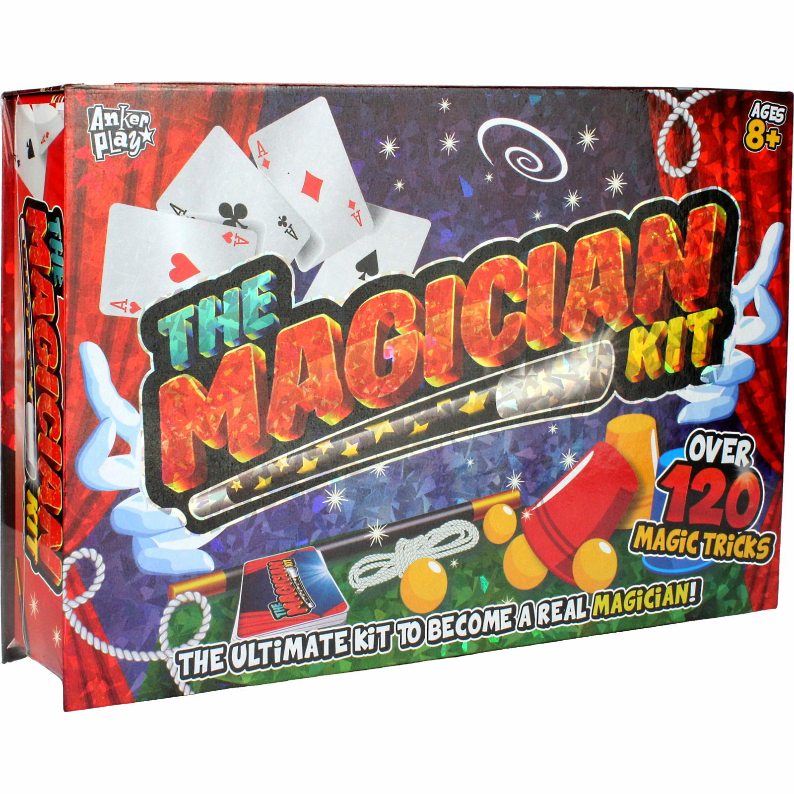 Kids Magician Kit (120 Tricks)