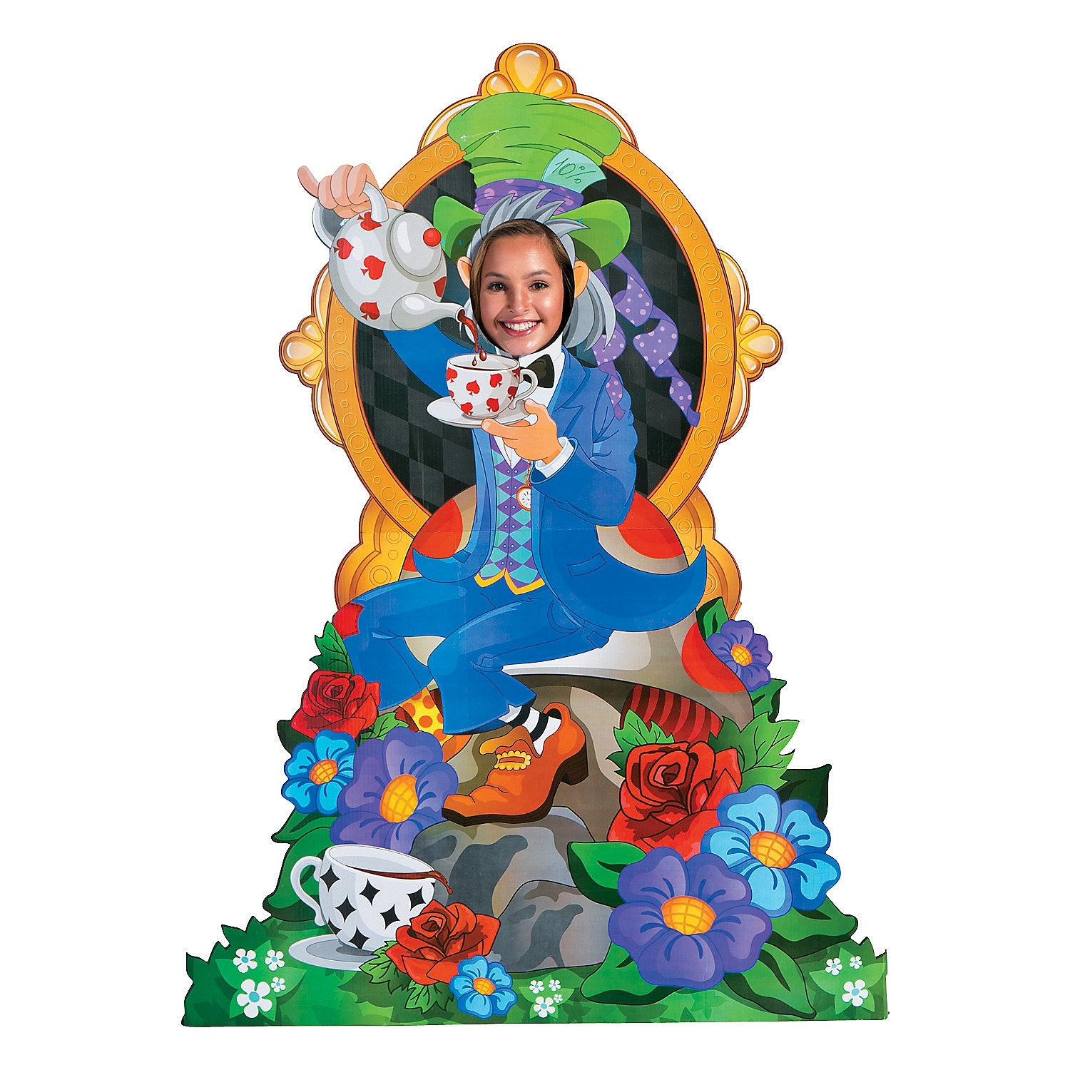 Garden Of Wonders Mad Hatter Stand Up Photo Prop