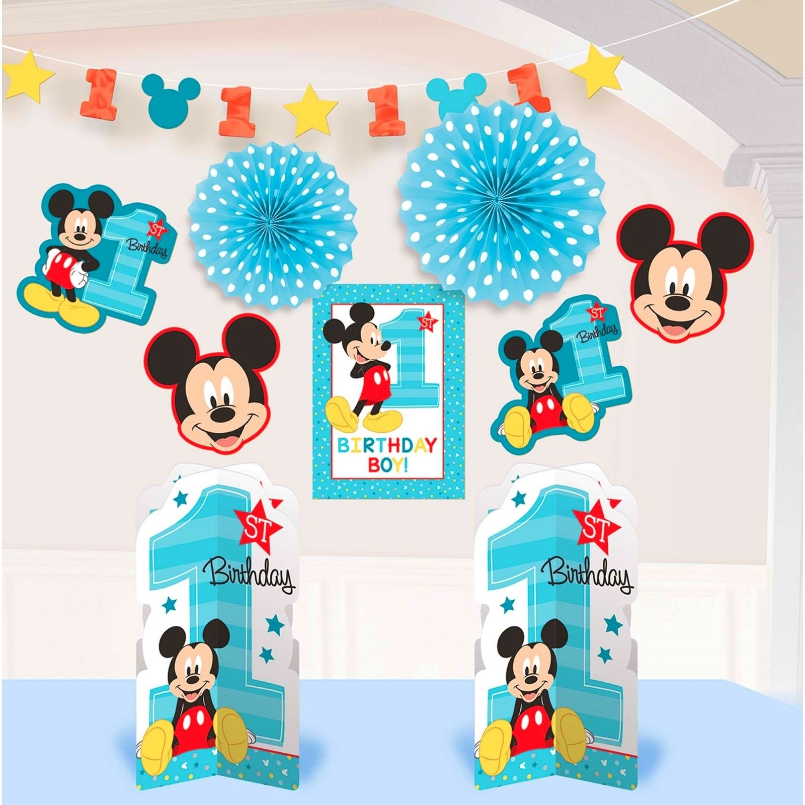 Mickey Mouse Fun To Be One Room Decorating Kit