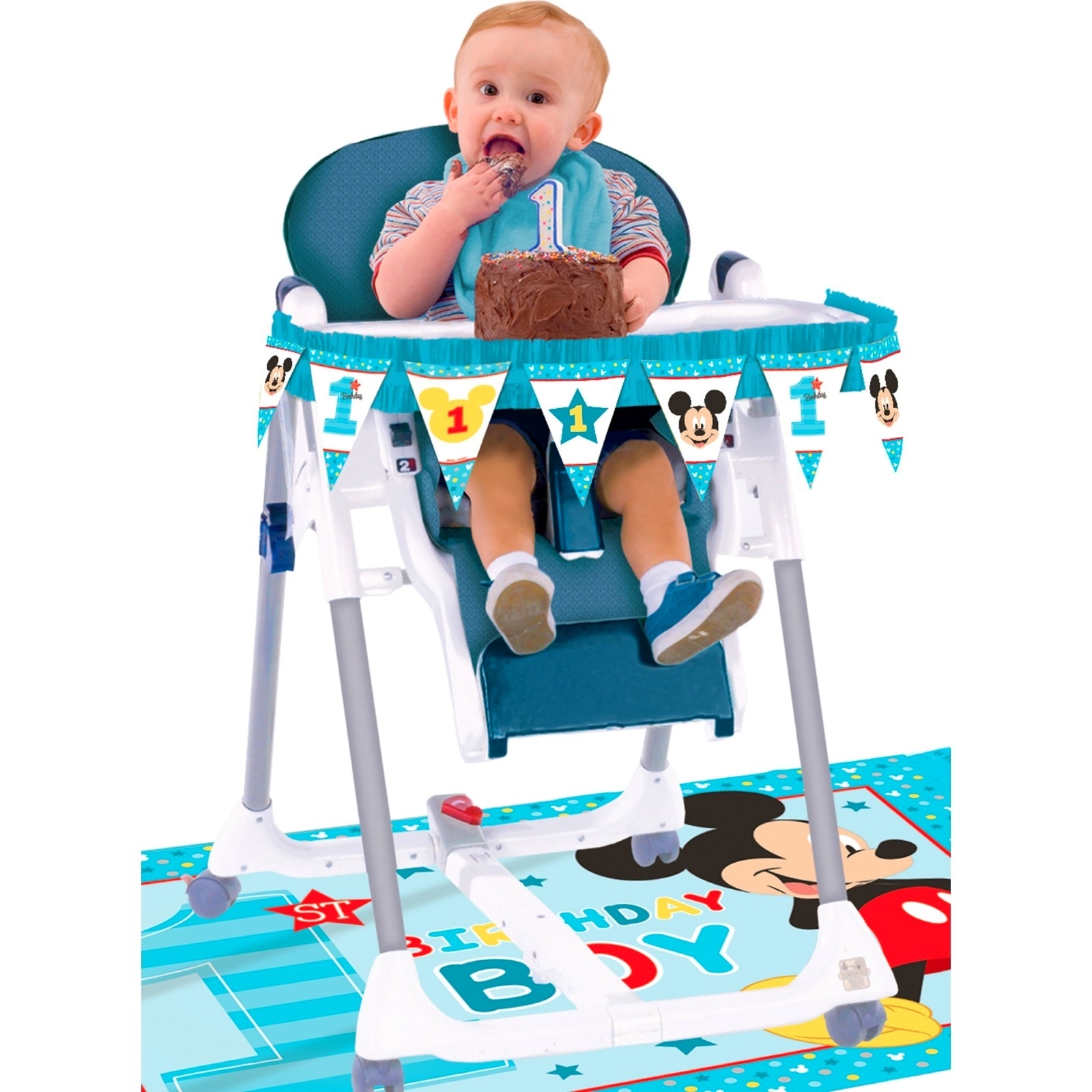 Mickey Mouse Fun To Be One High Chair Decoration Kit