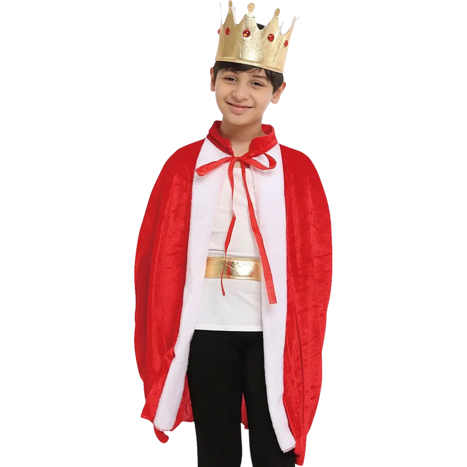 Kids Medieval King Costume 5-6 years