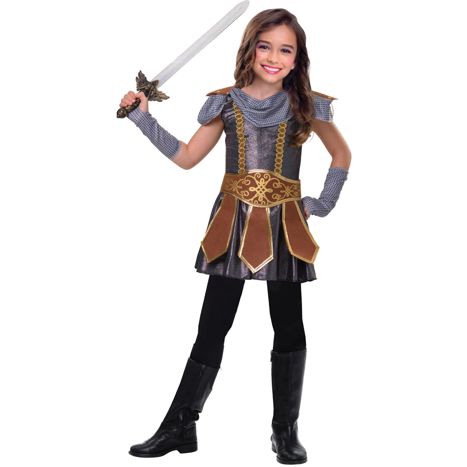 Warrior Cutie Girls Medieval Costume