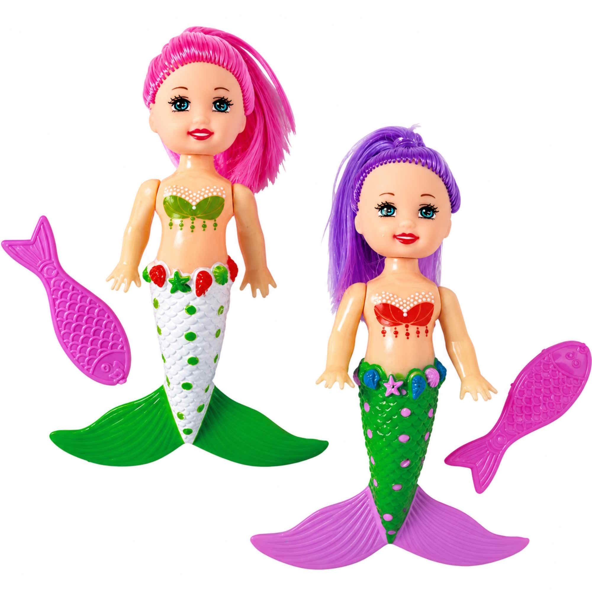 Mermet Toy Assorted Mini Mermaid Doll Toy - Discount Party Supplies