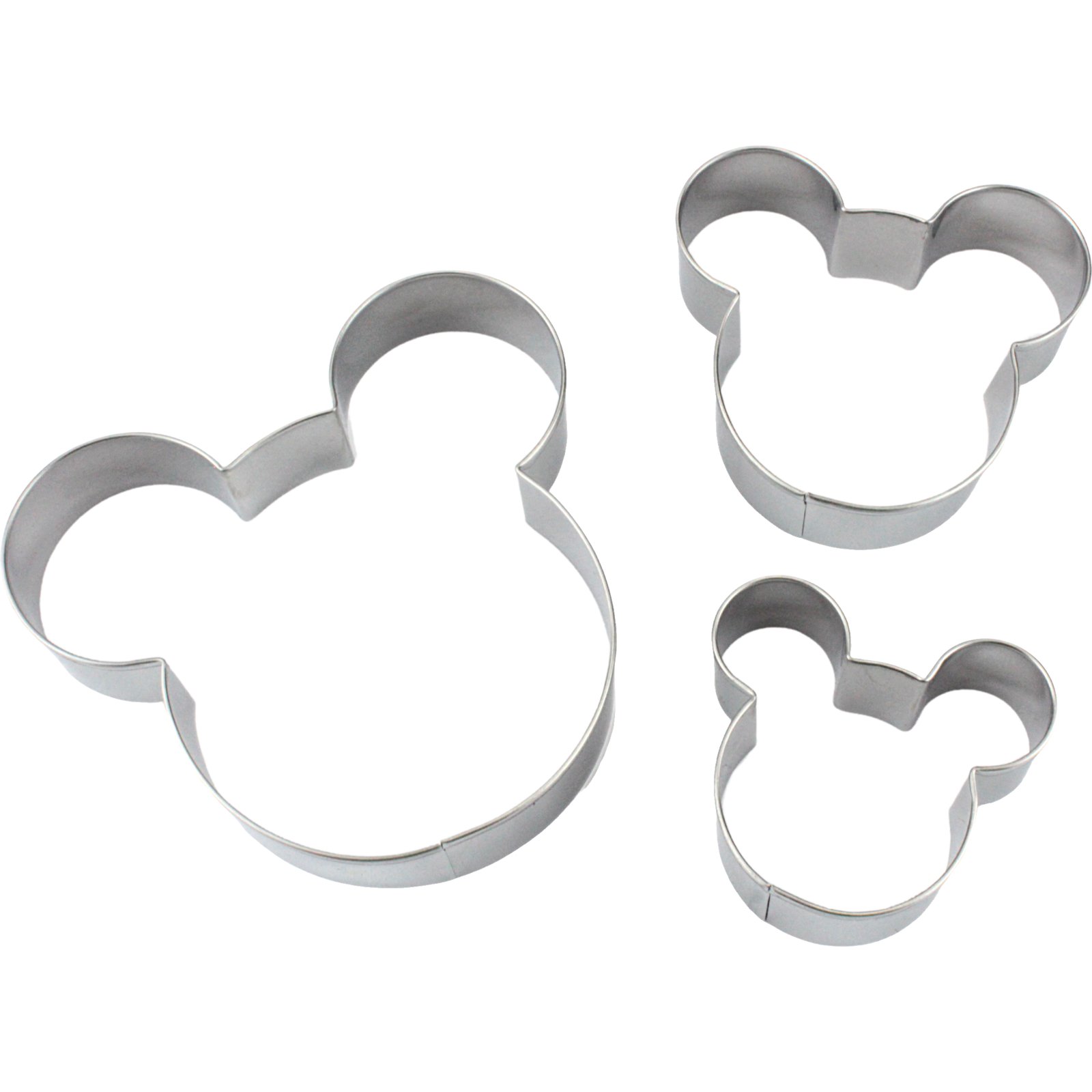 Mickey Mouse Cookie Cutters (Pack of 3)