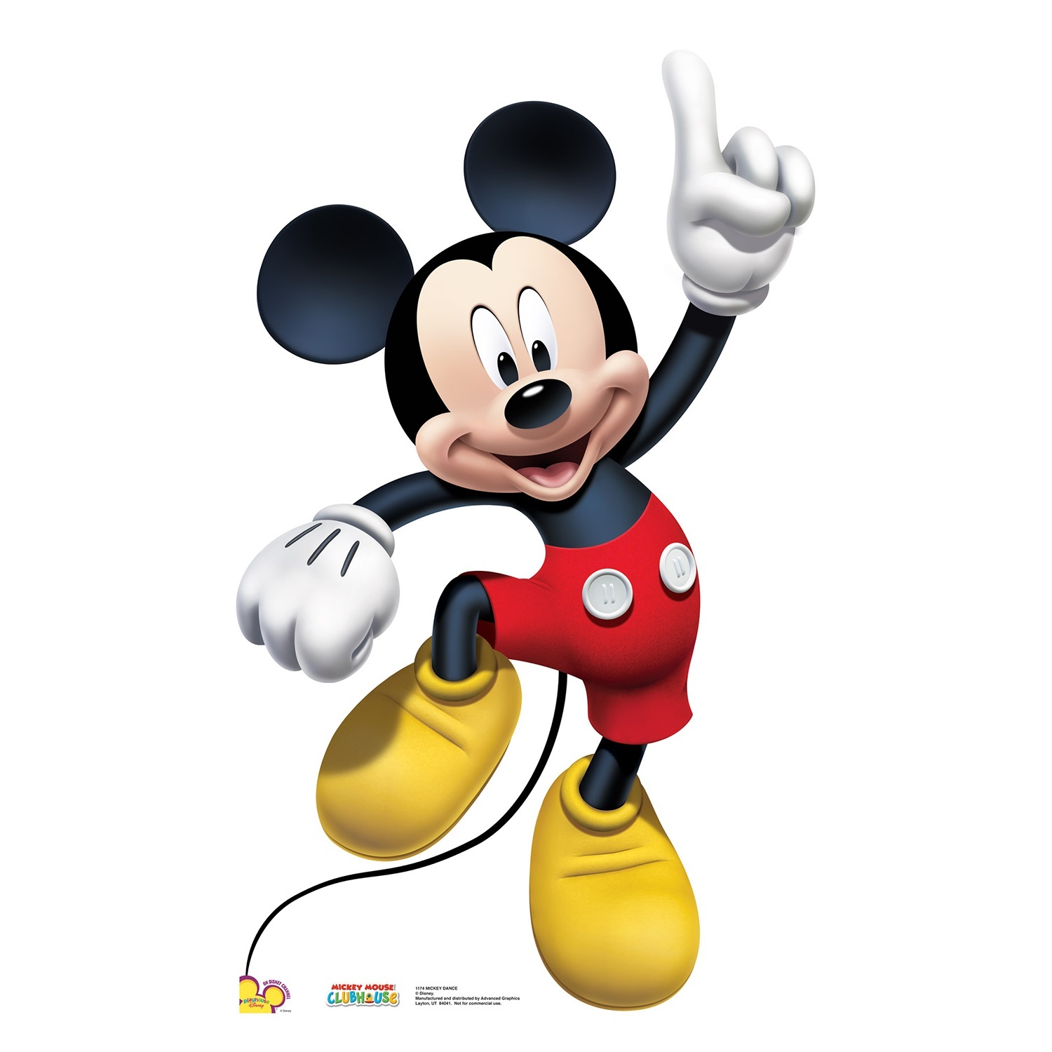 Mickey Mouse Dance Stand Up Photo Prop