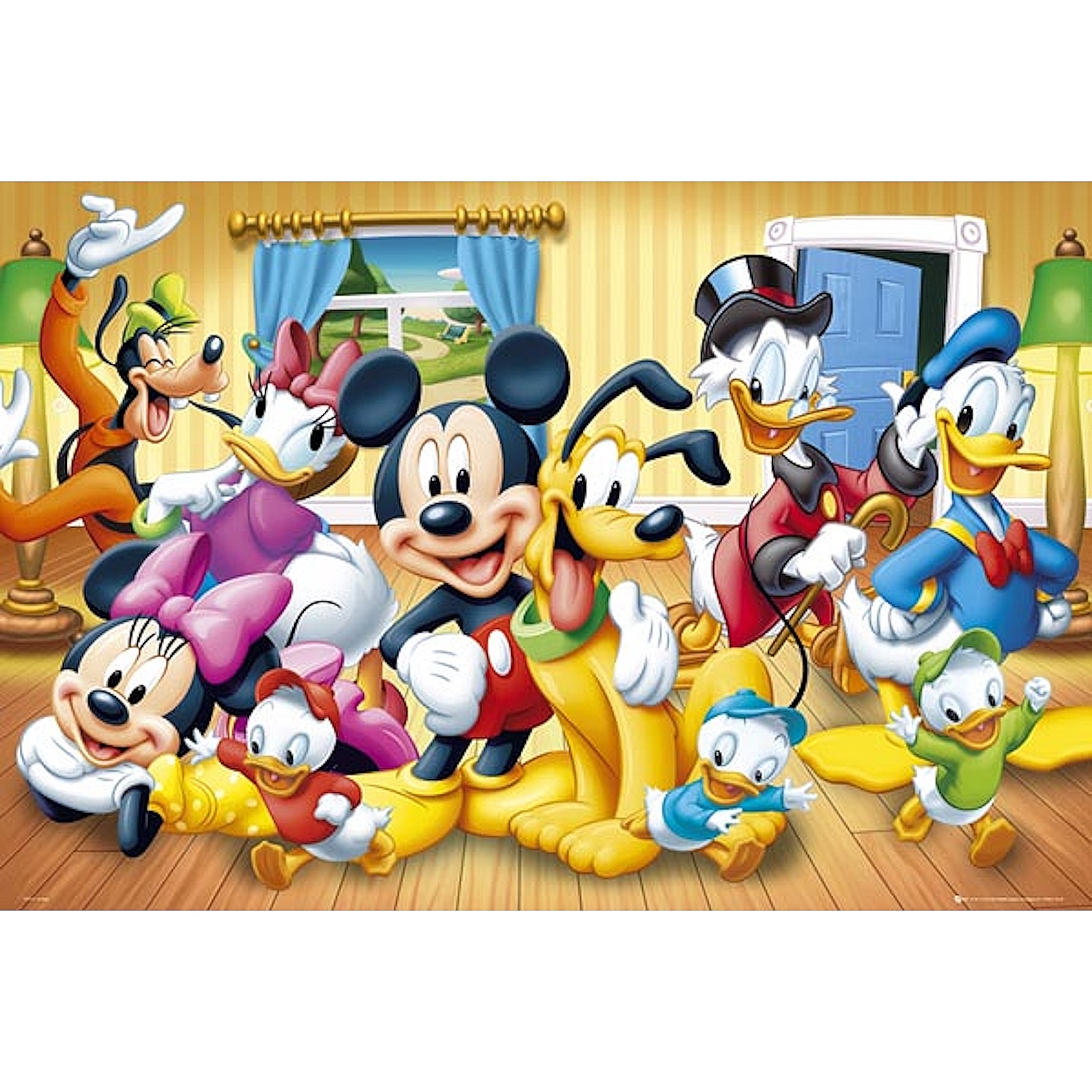 Disney Classic Characters Poster  