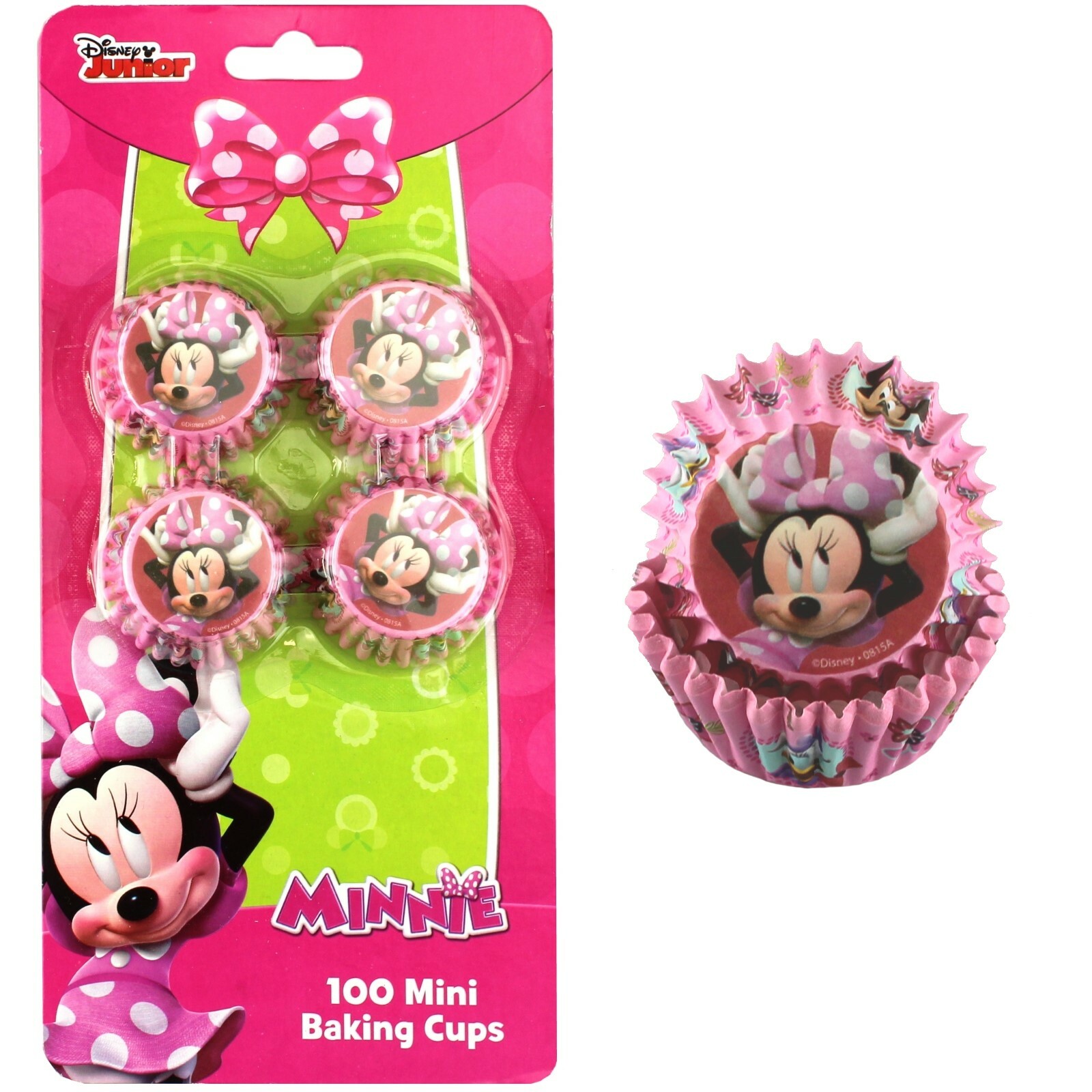 Minnie Mouse Mini Baking Cups (Pack of 100)