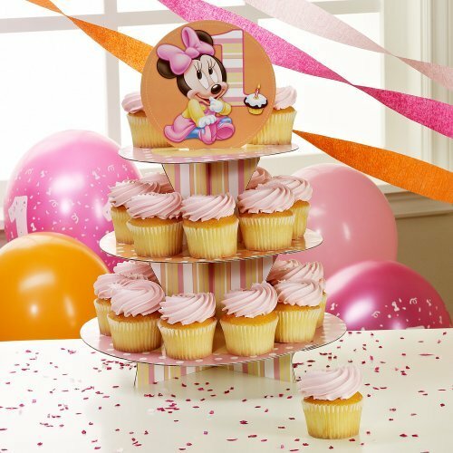 Minnie Mouse 1st Birthday Cupcake Stand