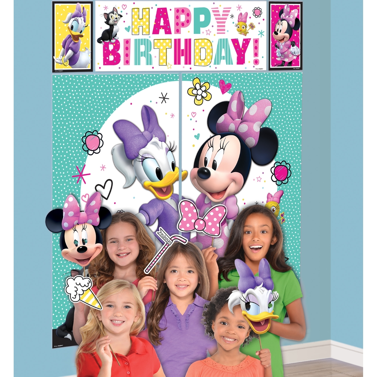 Minnie Mouse Scene Setter with Props