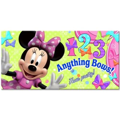 Minnie Mouse Bow-tique Party Backdrop Wall Banner