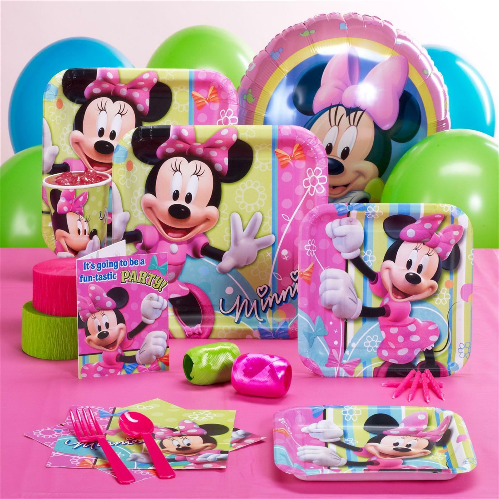 Minnie Mouse Bow-tique Birthday Party Pack for 8 Guests