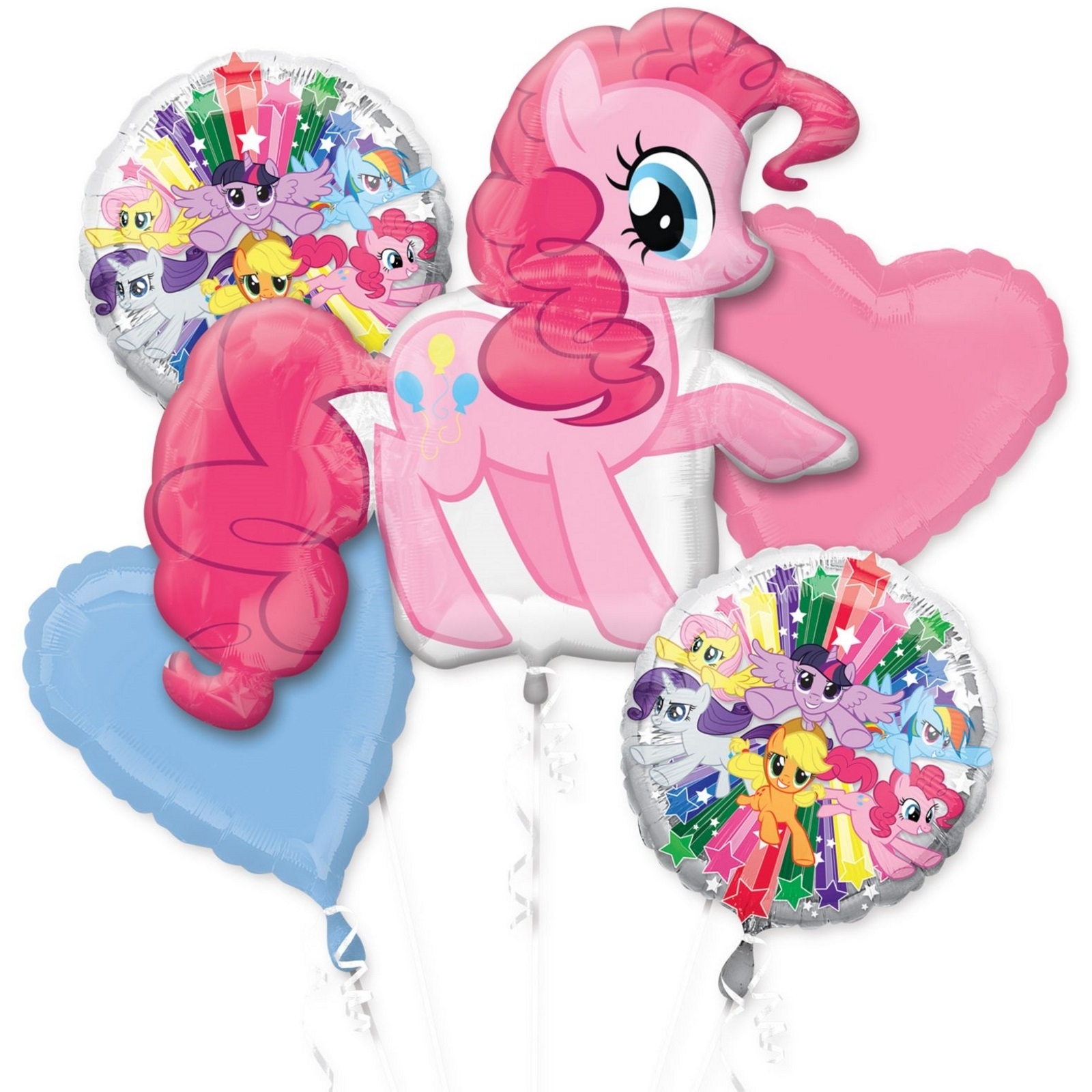 My Little Pony Pinkie Pie Helium Balloon Bouquet