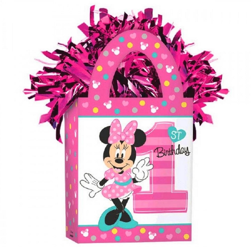Minnie Mouse Fun To Be One Balloon Weight