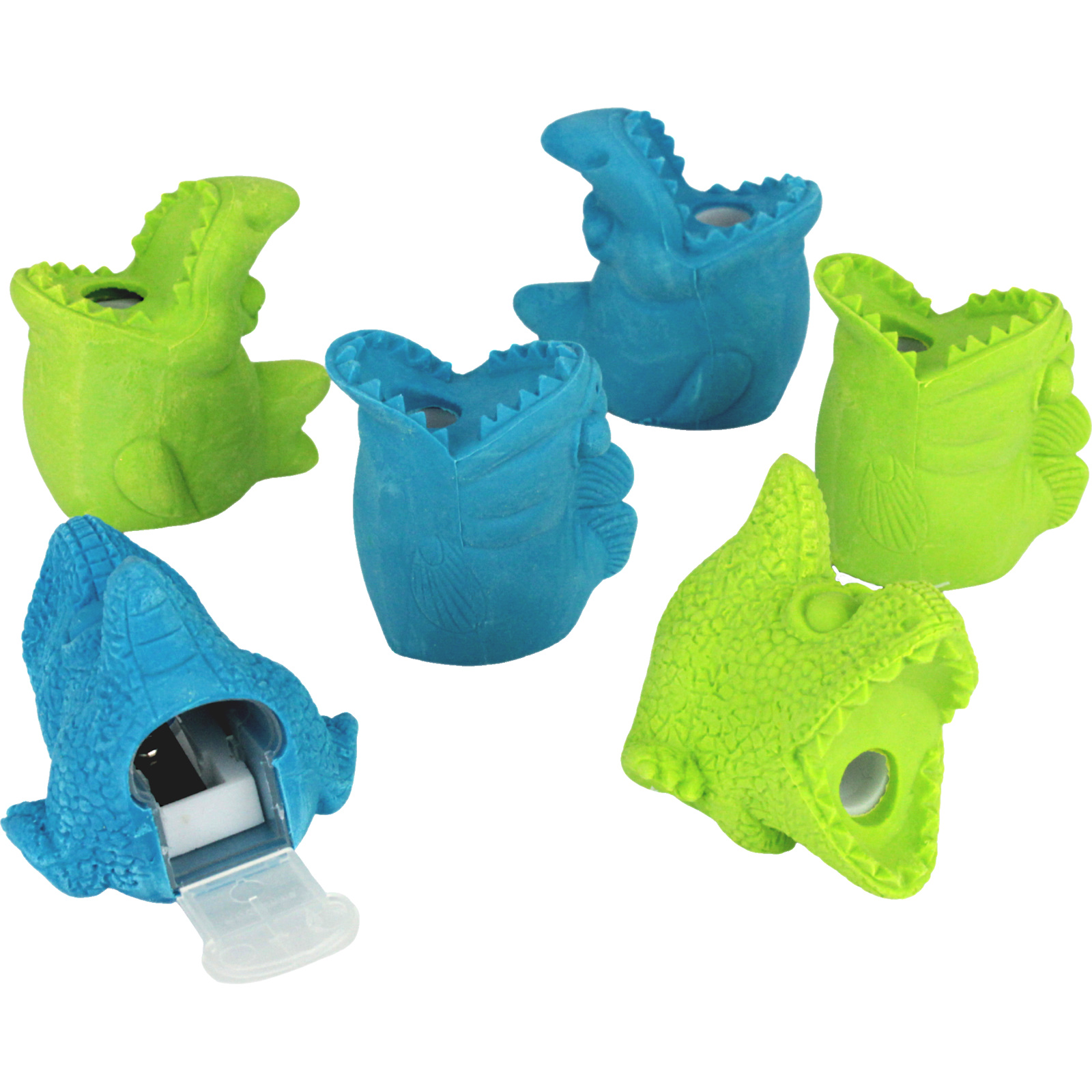 Monster Erasers & Sharpeners (Pack of 6)