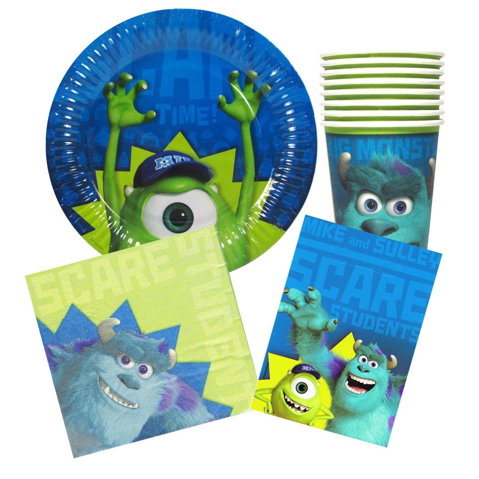 Monsters University Party Pack (For 8 Guests)