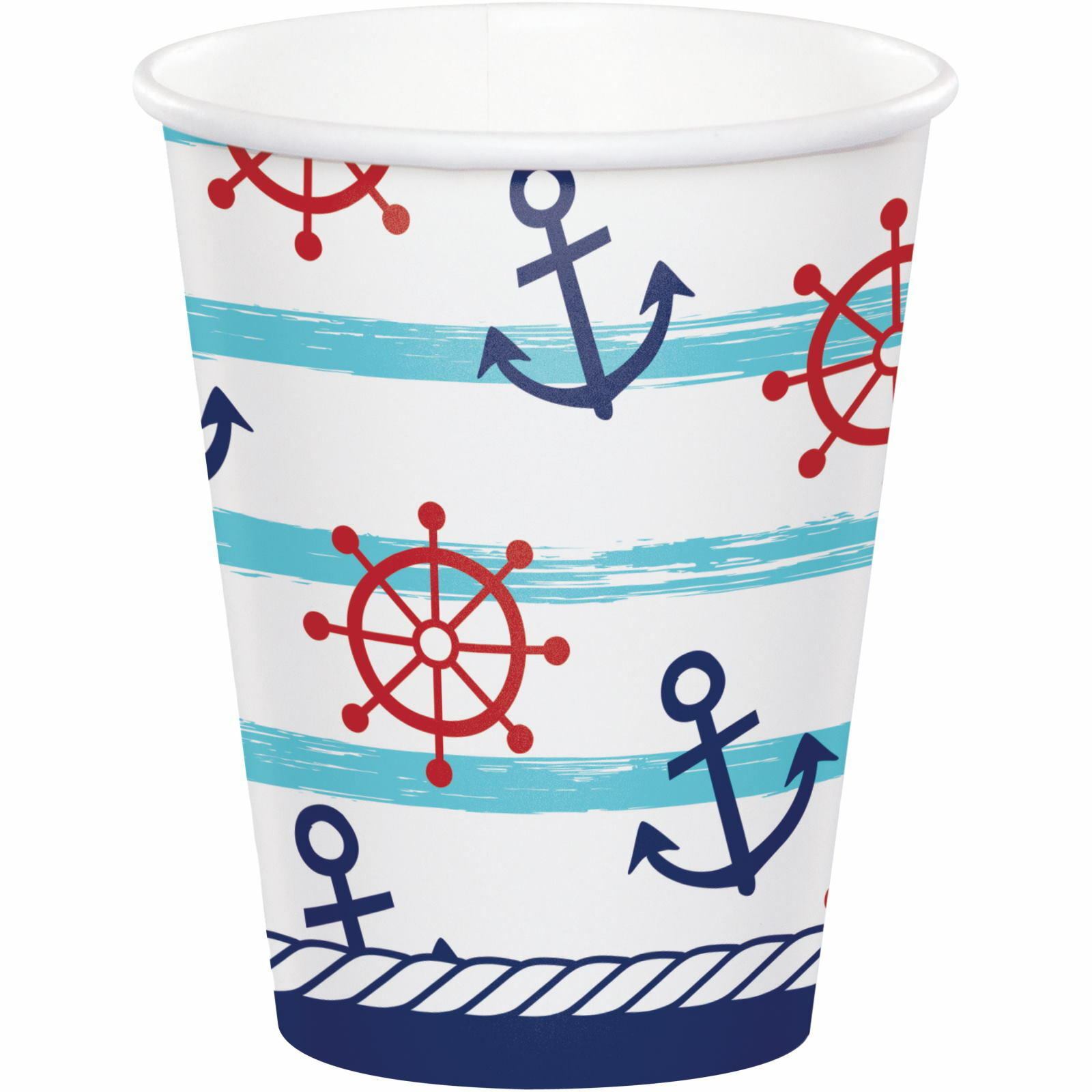 Nautical Adventure Paper Cups (Pack of 8)