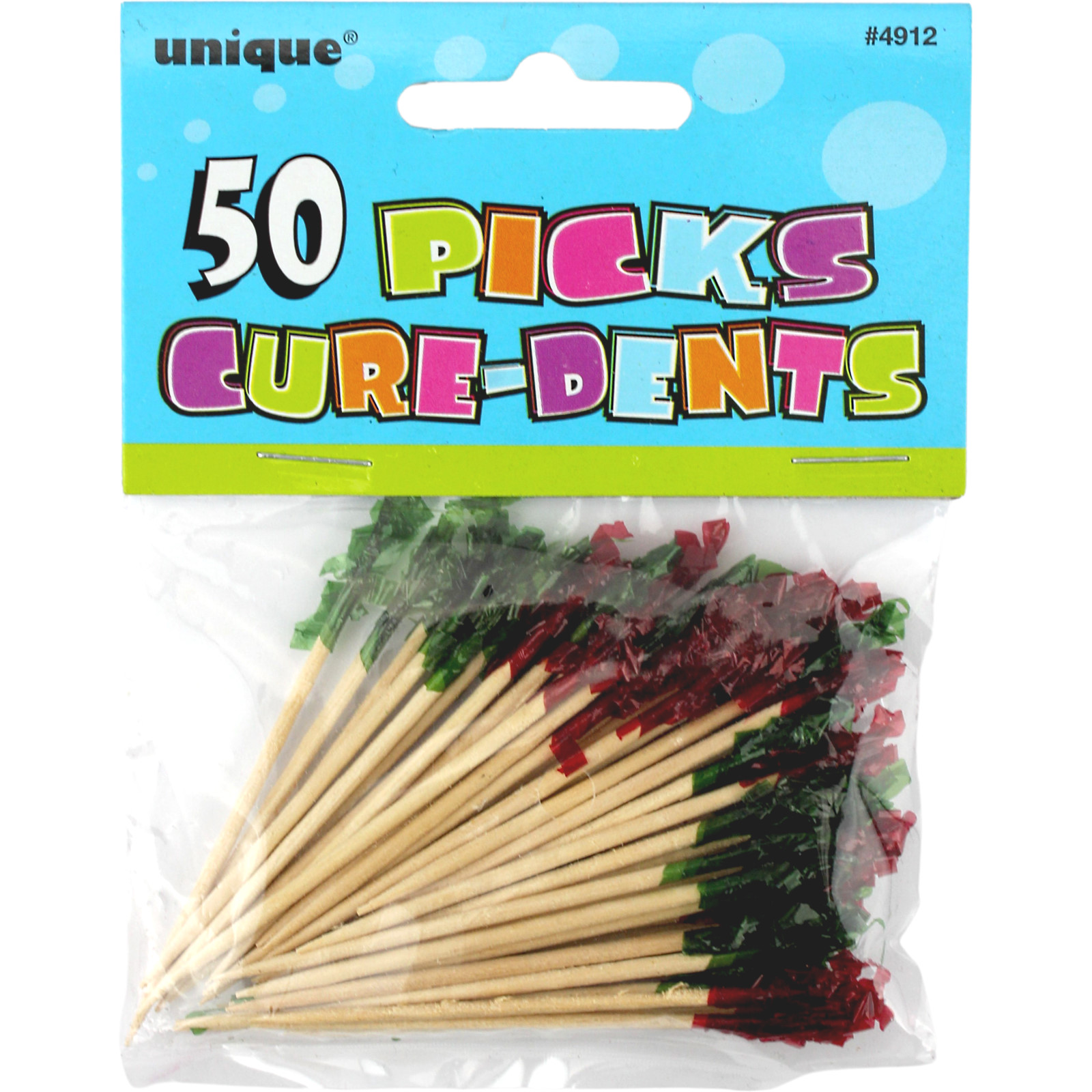 Frilled Toothpicks (Pack of 50)