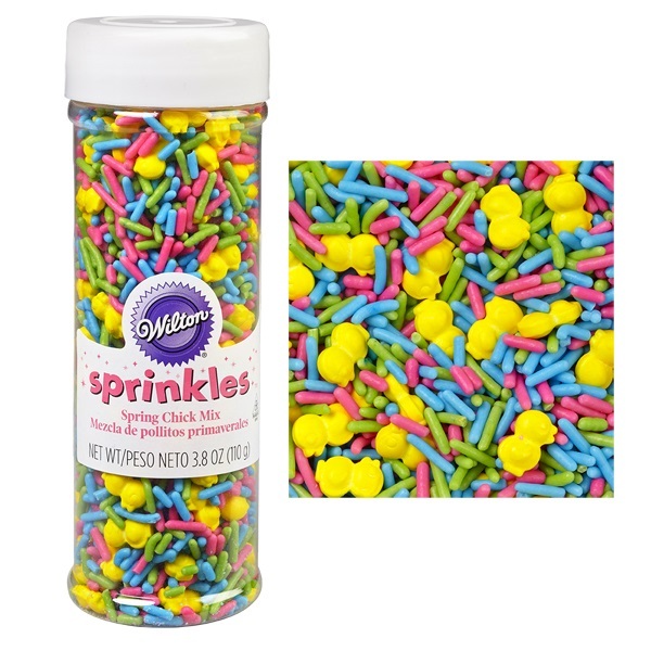 Easter Chick Edible Sprinkle Mix - Discount Party Supplies