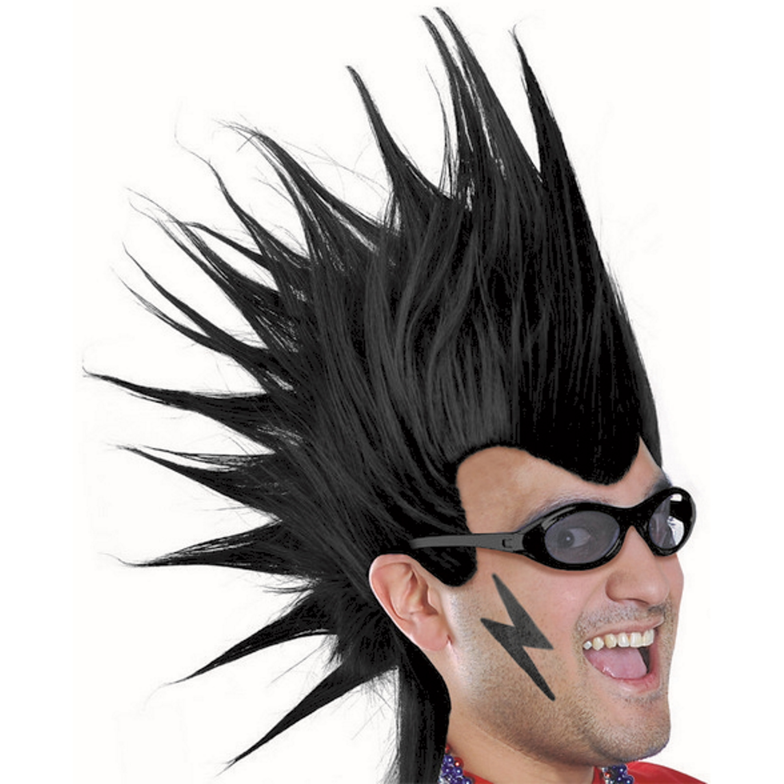 Black Mohawk Wig