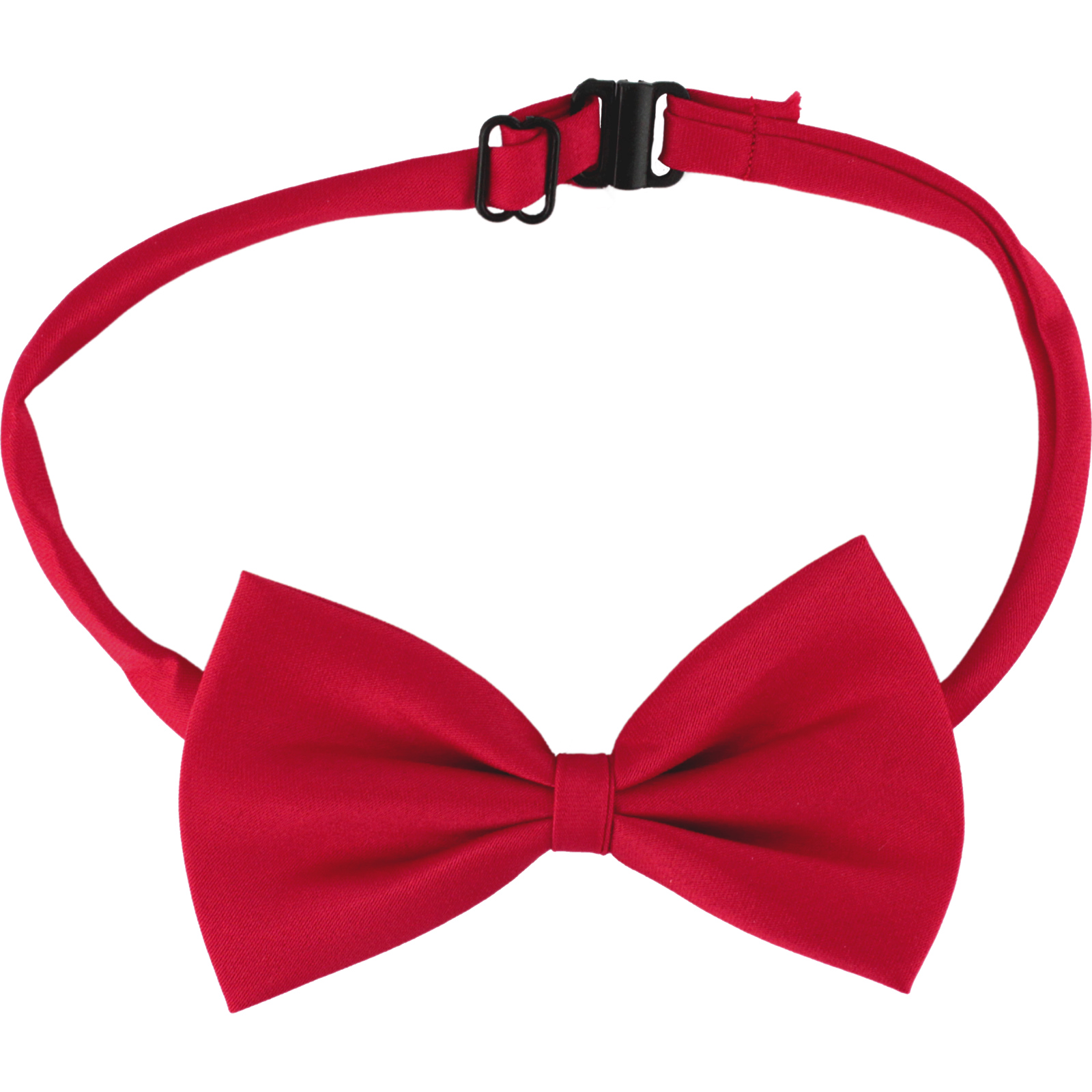 Small Red Satin Bow Tie