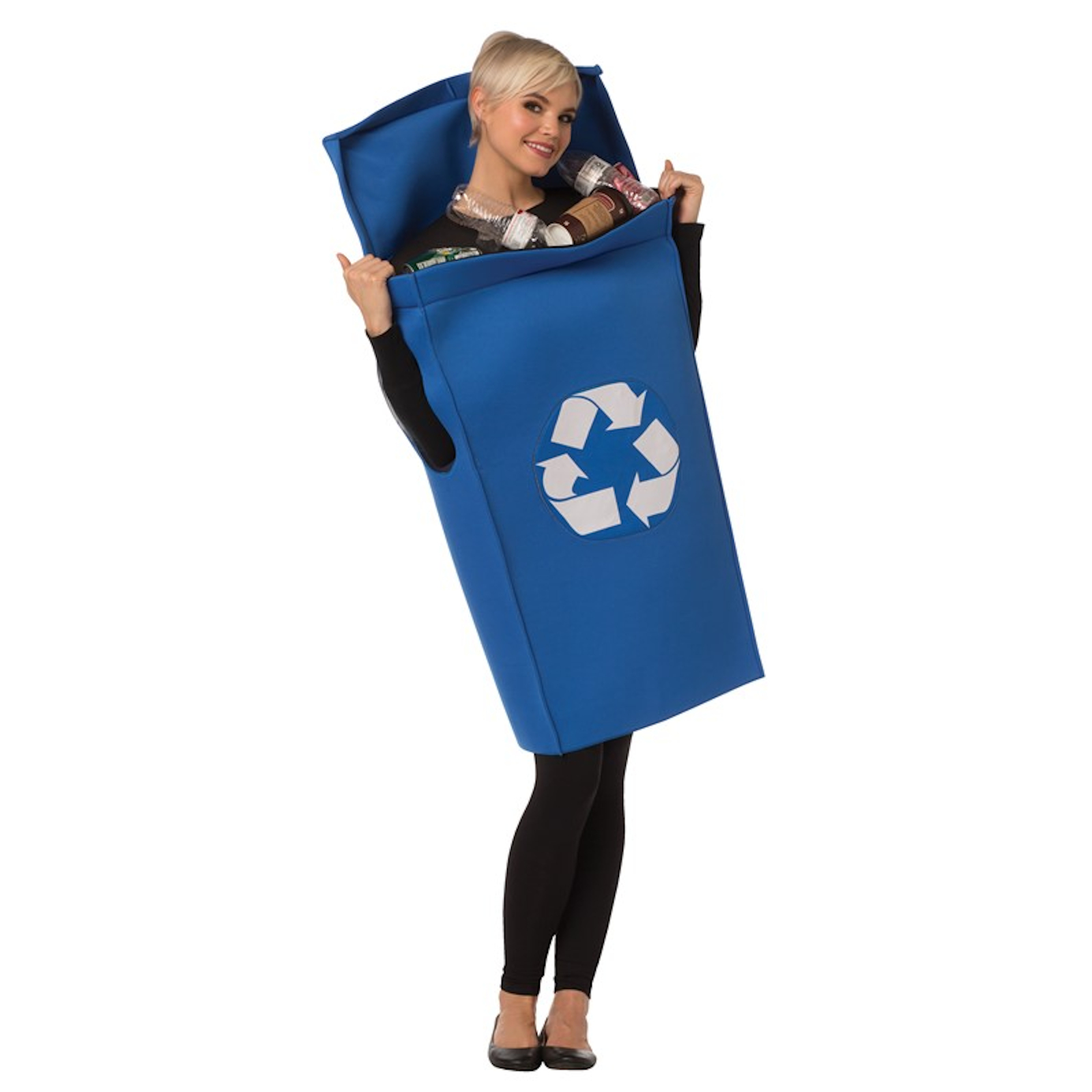 Recycling Bin Adult Costume Standard One Size