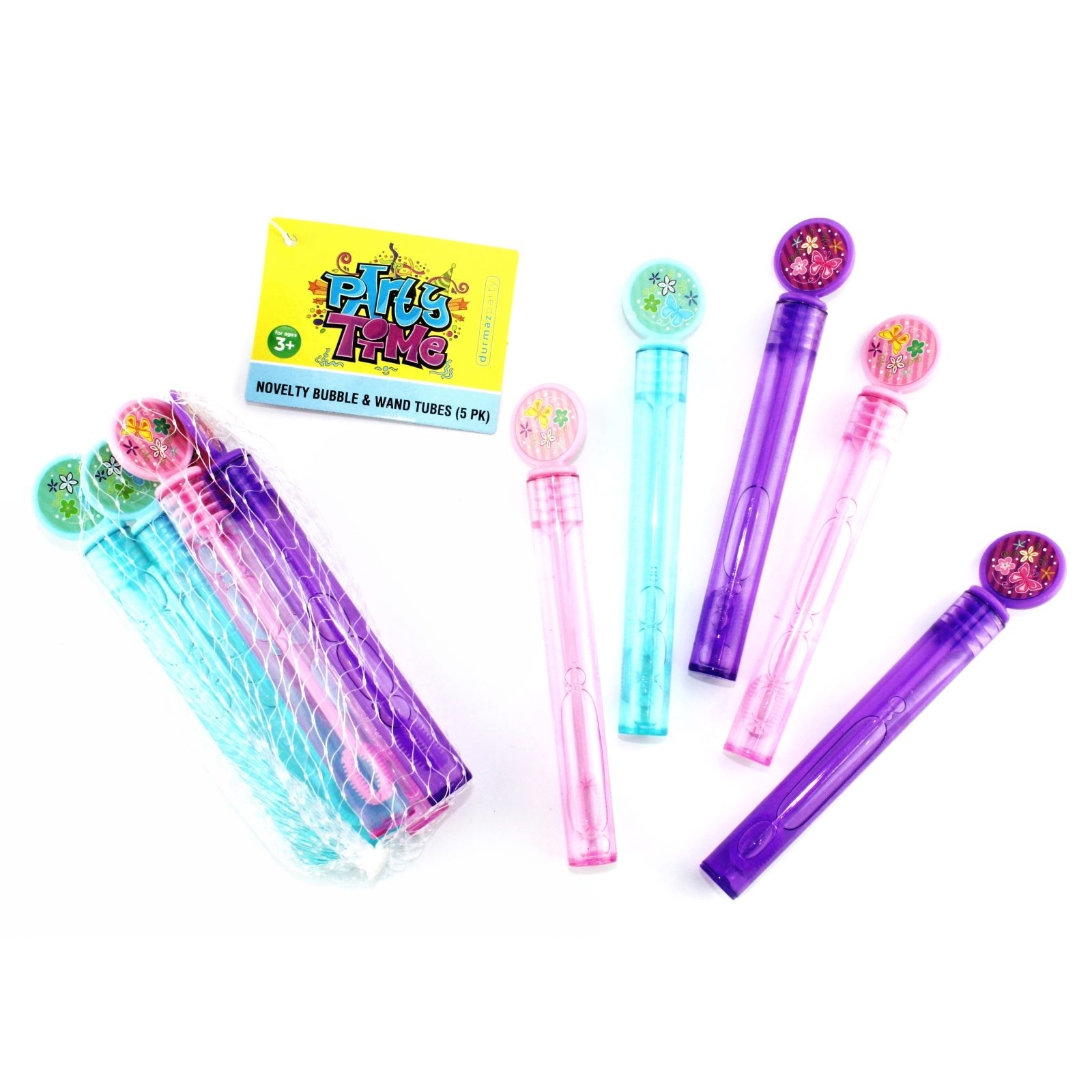 Mini Butterfly Bubble Wands (Pack of 5)