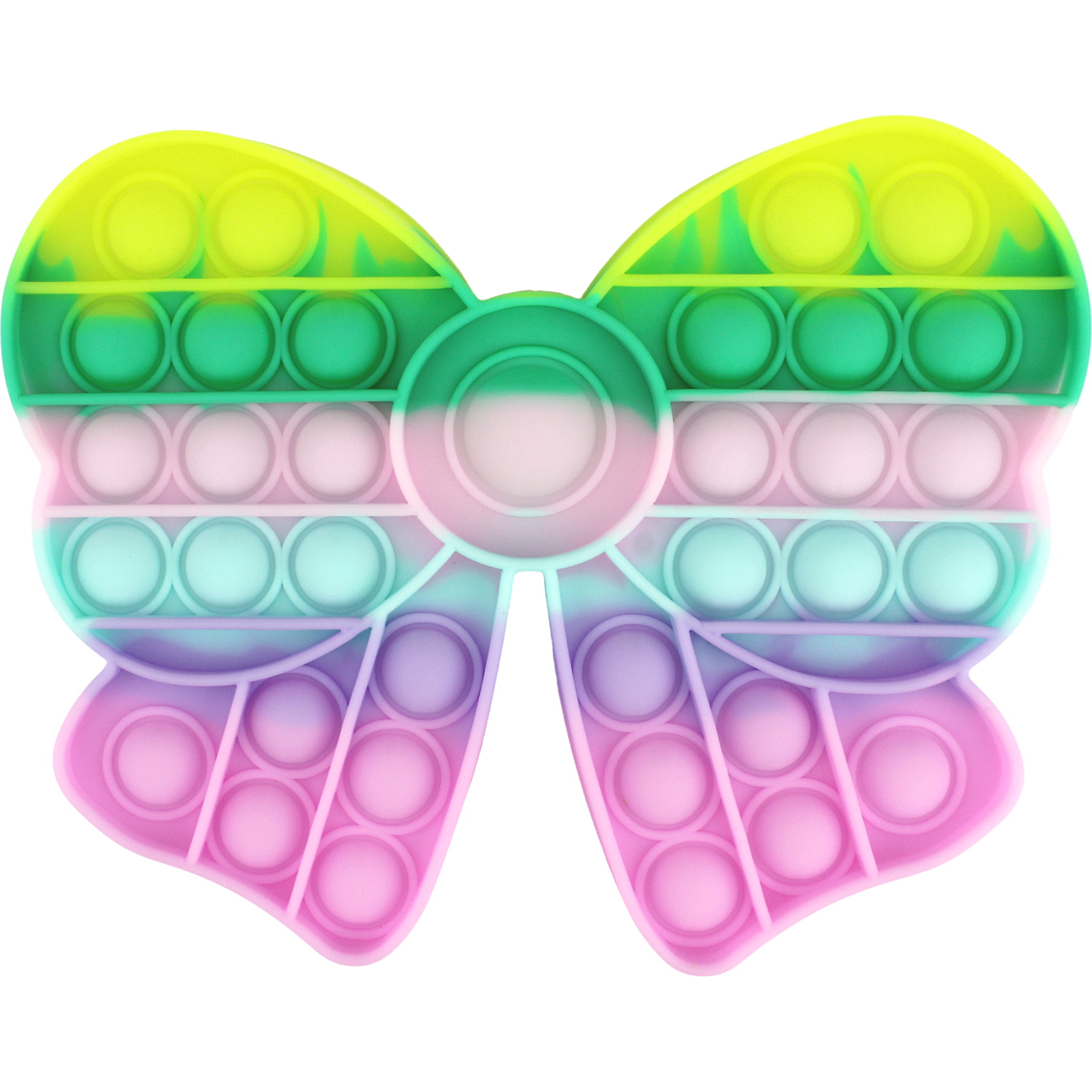 Pastel Bow Pop It Fidget Toy