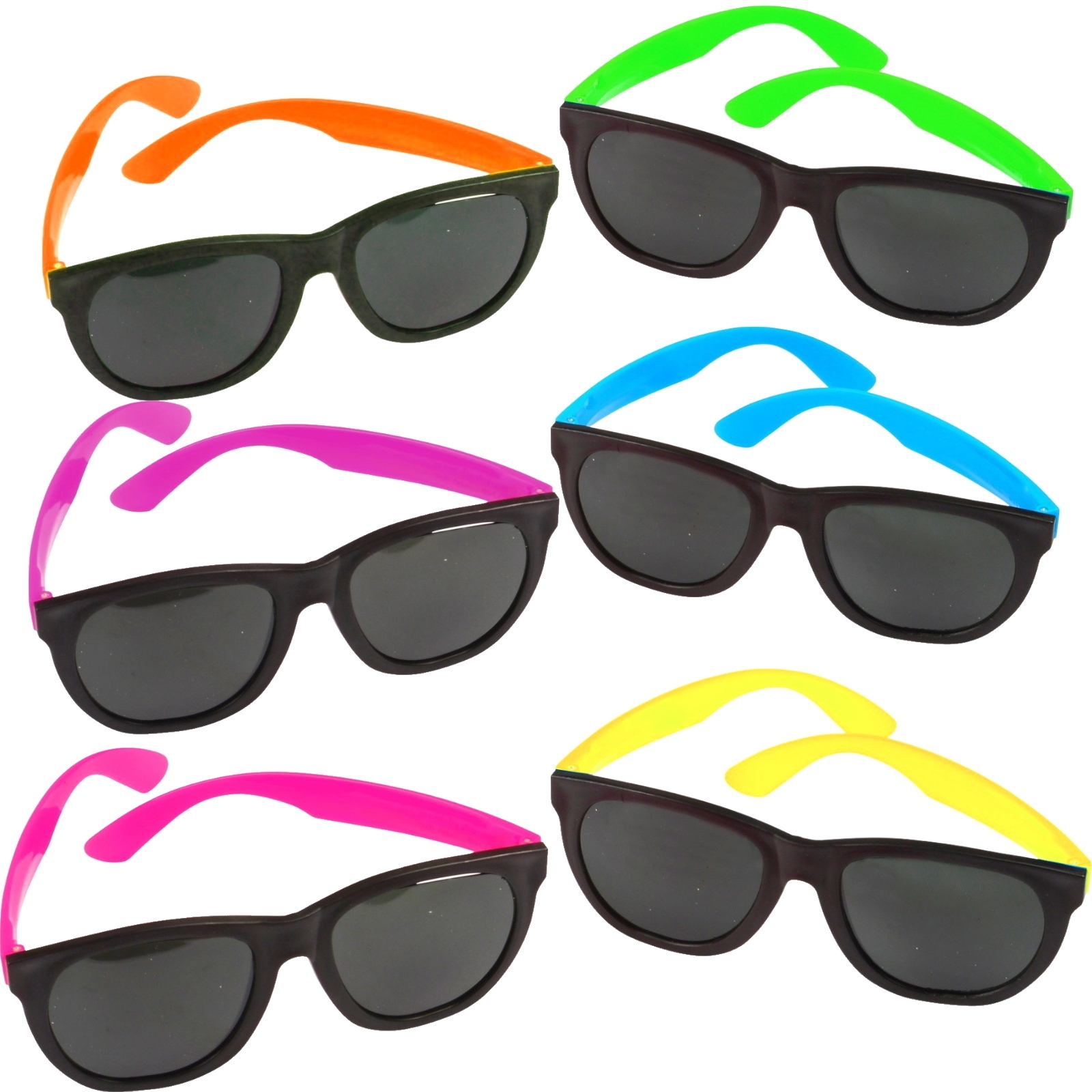 Neon Glasses (Pack of 12)