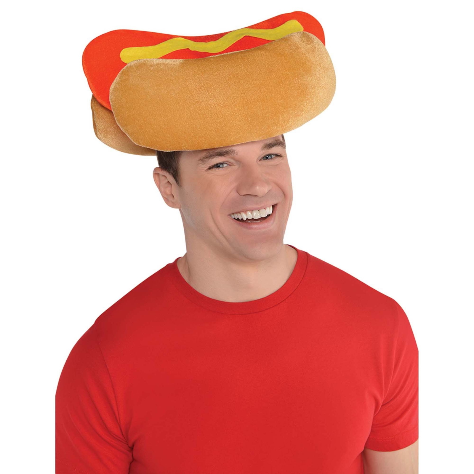 Plush Hot Dog Hat