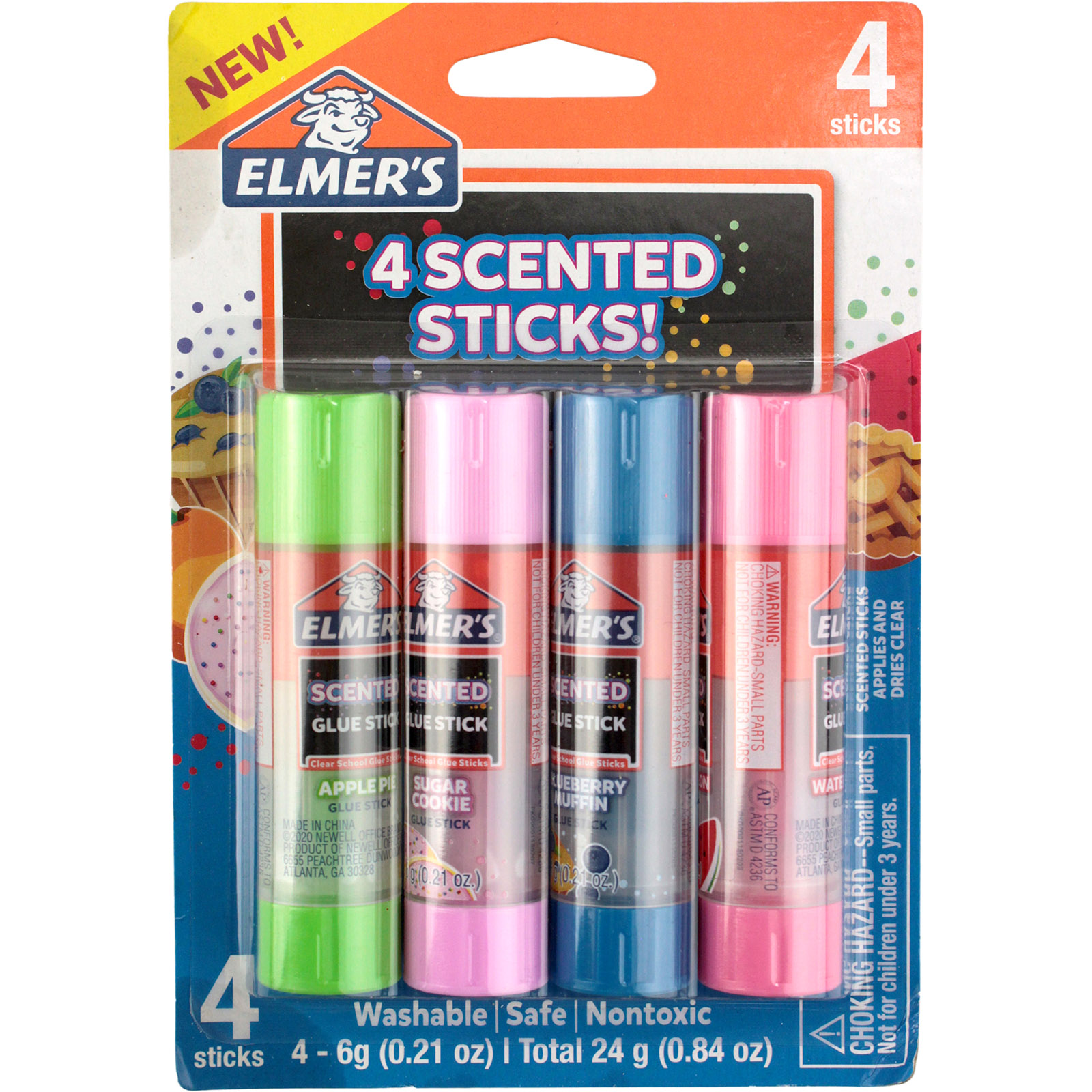 Elmer's Scented Glue Sticks (Pack of 4)