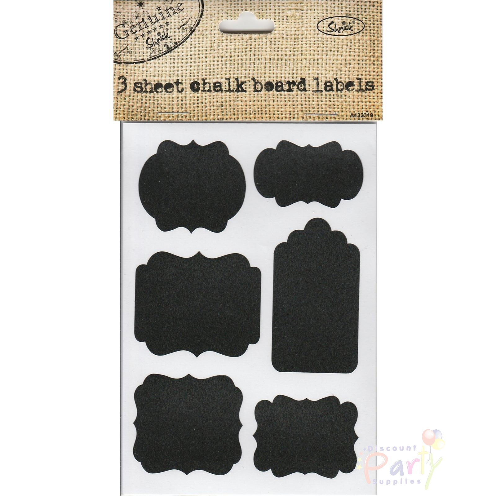 Chalkboard Labels (3 Sheets)