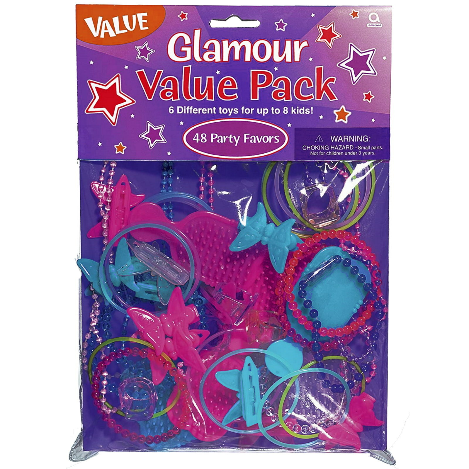 Glamour Mega Mix Favour Pack (48 Pieces)