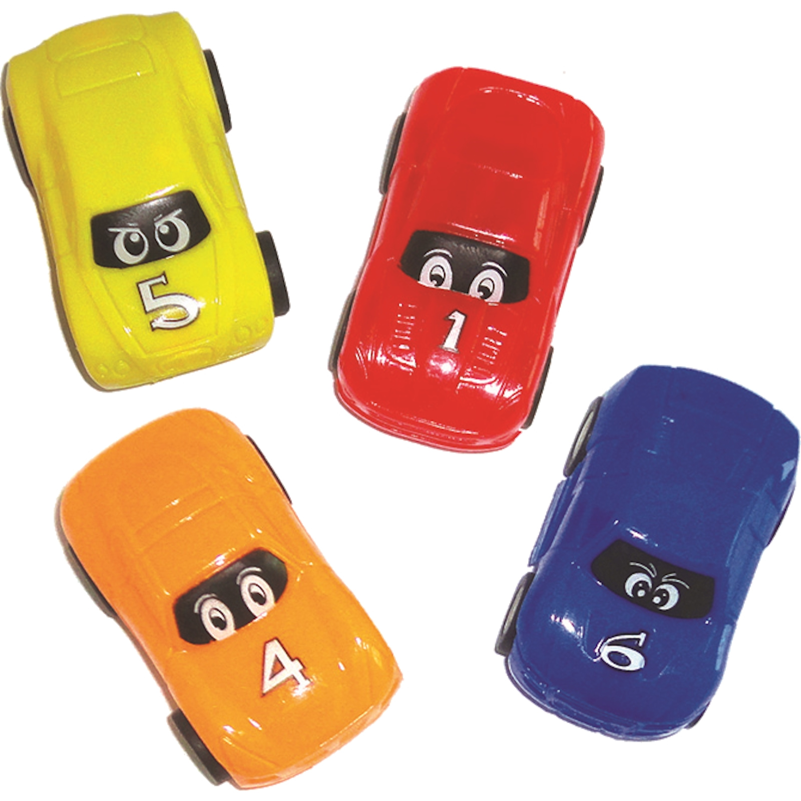 Mini Pull Back Racing Cars (Pack of 4)