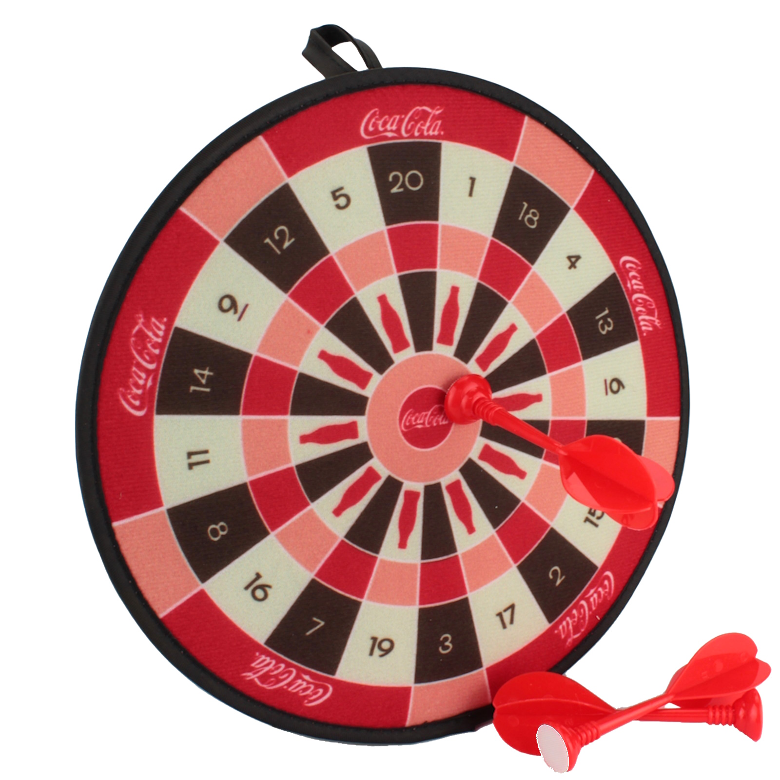 Coca-Cola Hook & Loop Darts Game