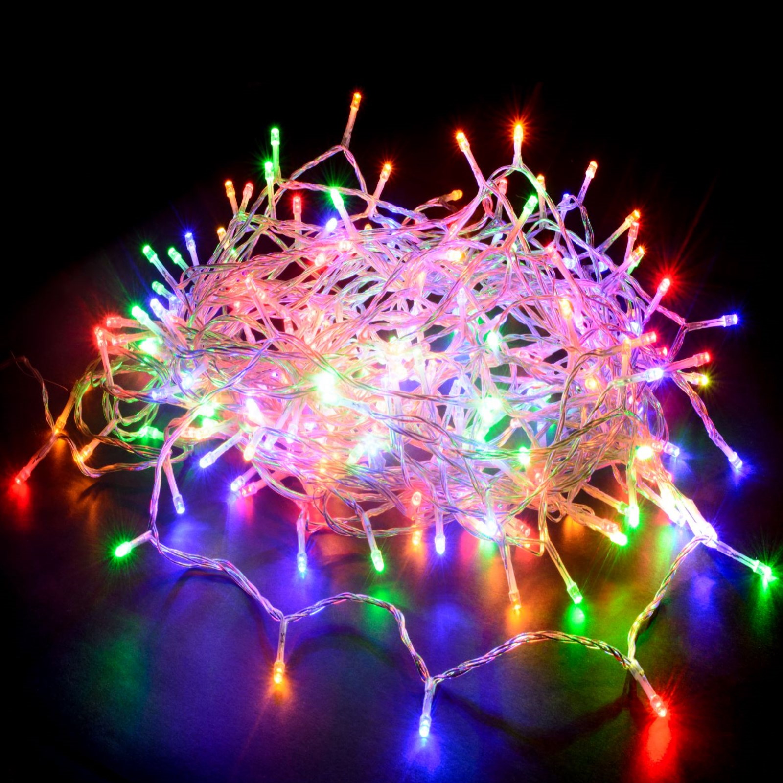 240 Multicolour LED Fairy Lights